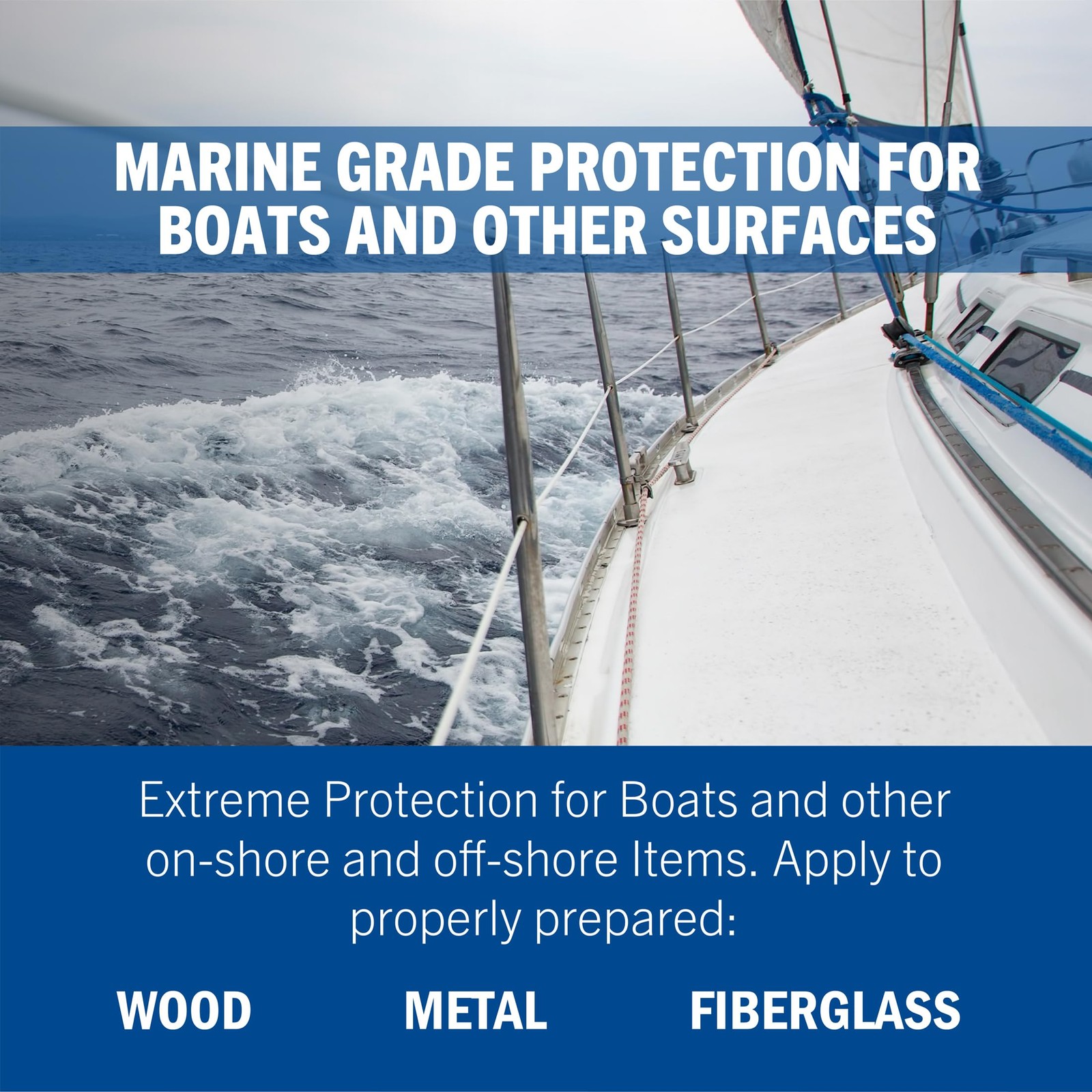Marine Boat Wood Metal Fiberglass Topside Paint Coating Matte Oyster White NEW