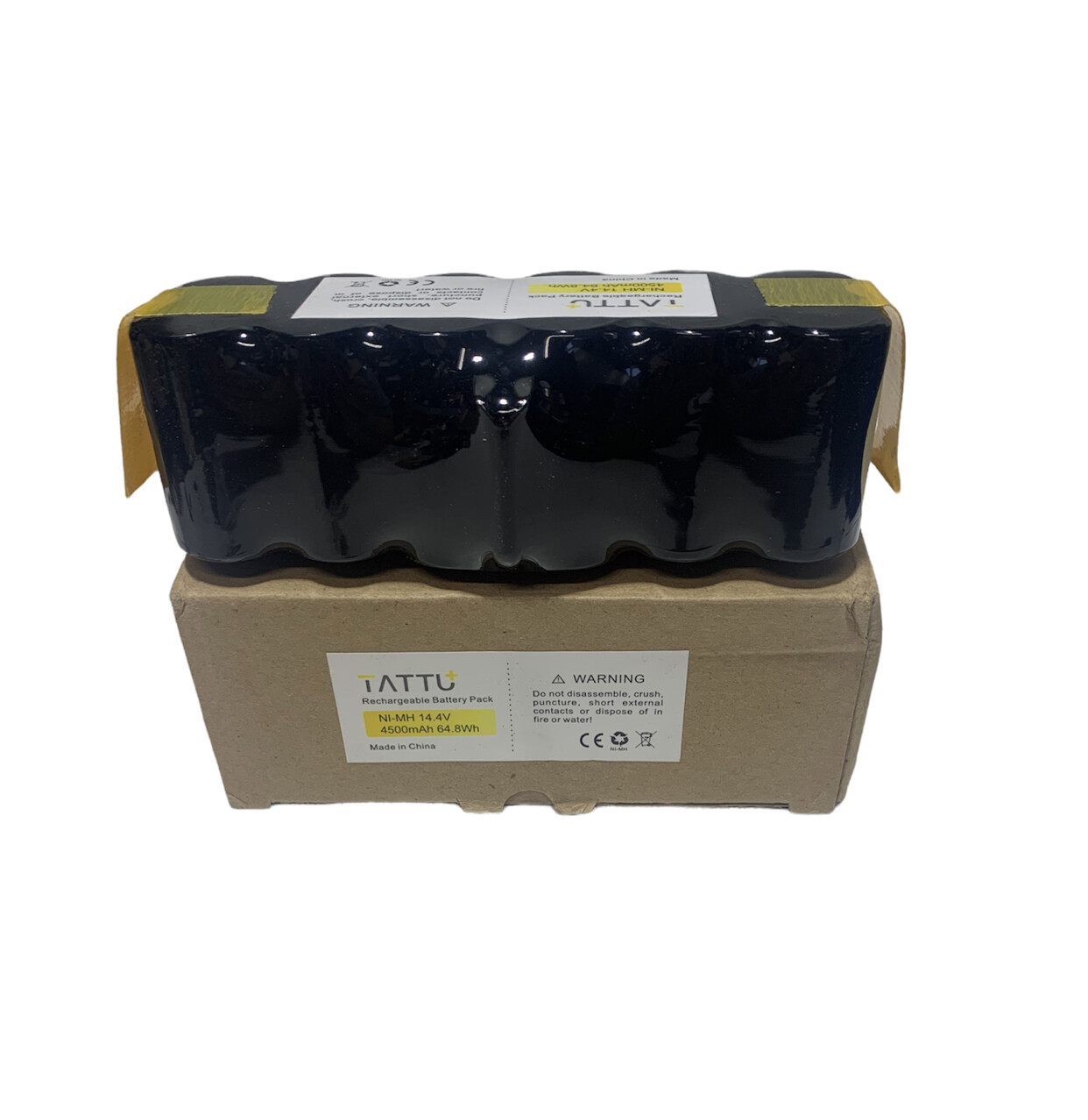 TATTU 14.4v 4500mAh Replacement Battery for iRobot Roomba 500 600 700 800 900