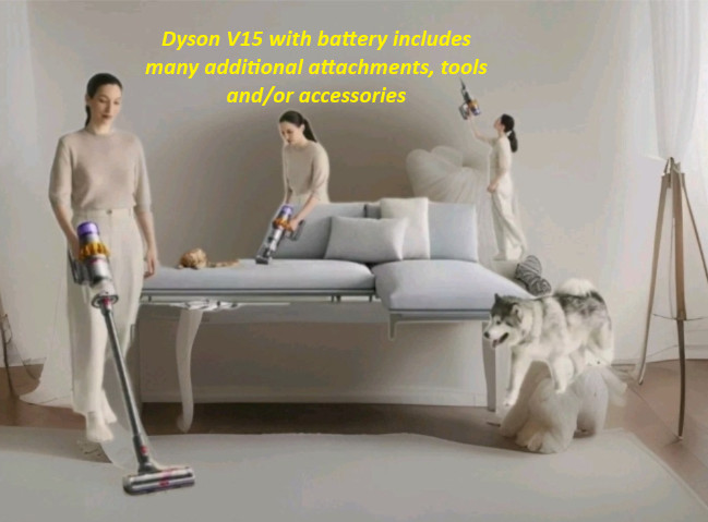 🔥 NEW Dyson V15 Detect Total Clean Extra Cordless Stick Vacuum Cleaner (DBB)