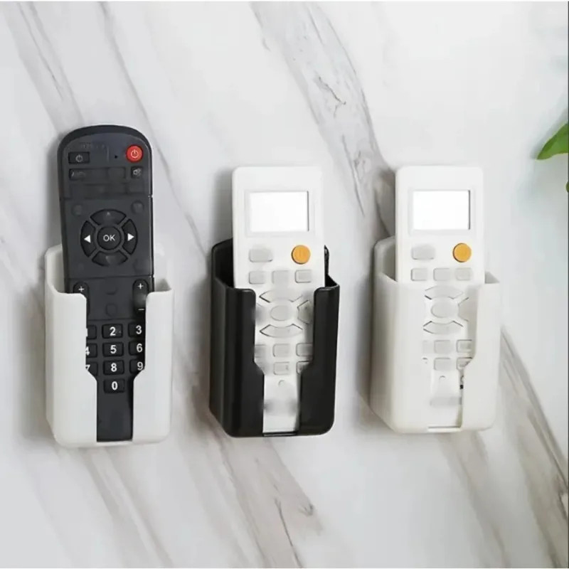 Remote Control Storage Box Punching-Free Wall-Mounted Buckle Paste Multifunction