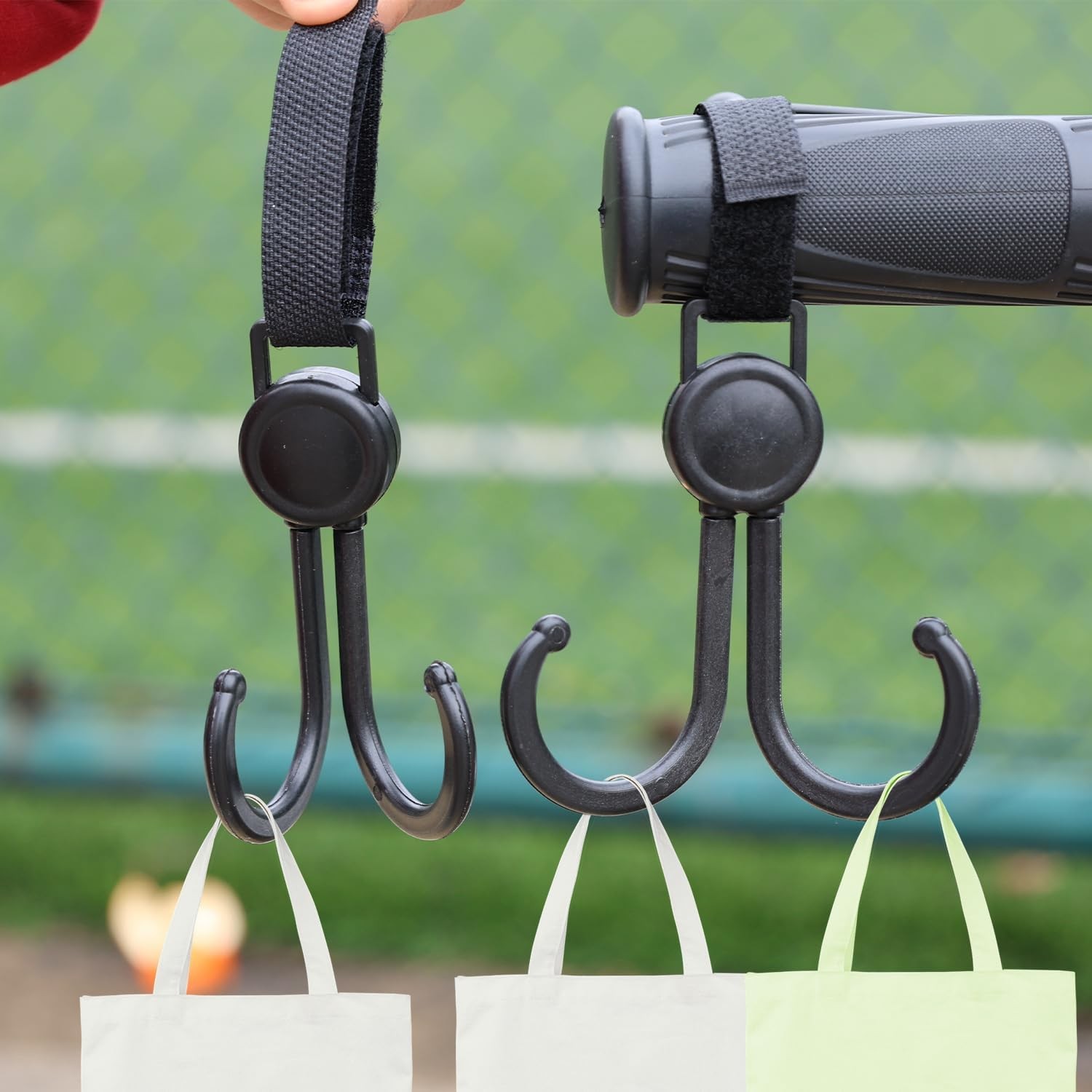 1~10PCS Electric Bicycle Hooks Multifunctional Hooks, Car Rear Seat Hooks