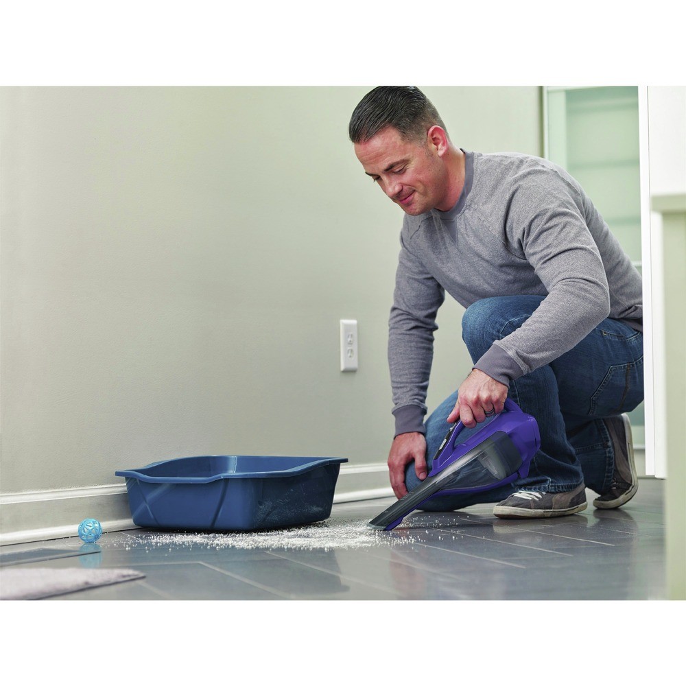 Black & Decker HLVA325JP07 Dustbuster Hand Vacuum Pet (Purple) New