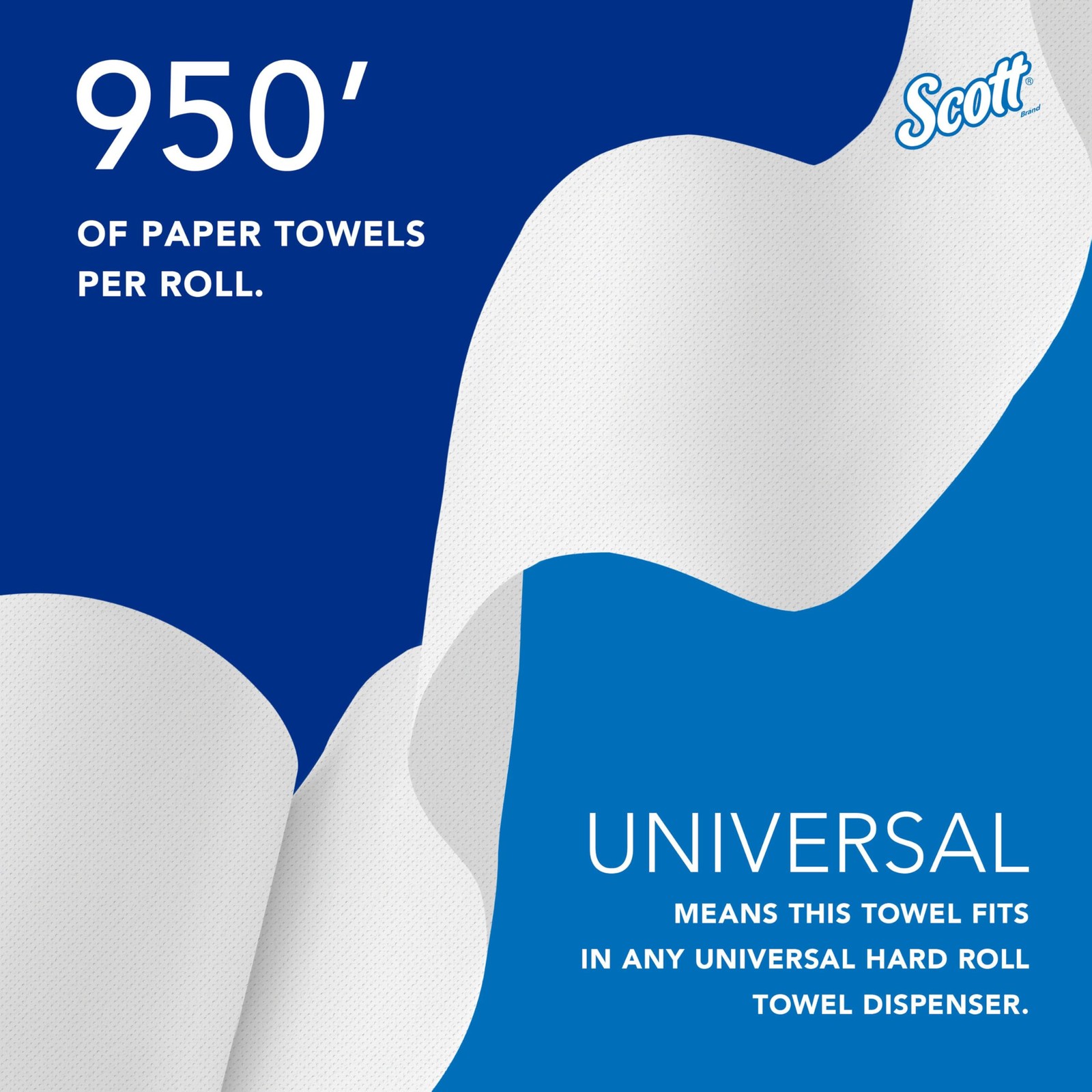 Scott Professional Essential Universal High-Capacity Hard Roll Paper Towels