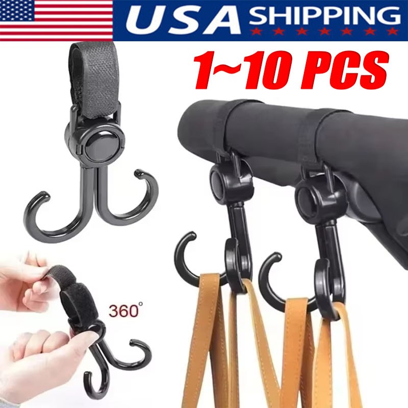 1~10PCS Electric Bicycle Hooks Multifunctional Hooks, Car Rear Seat Hooks
