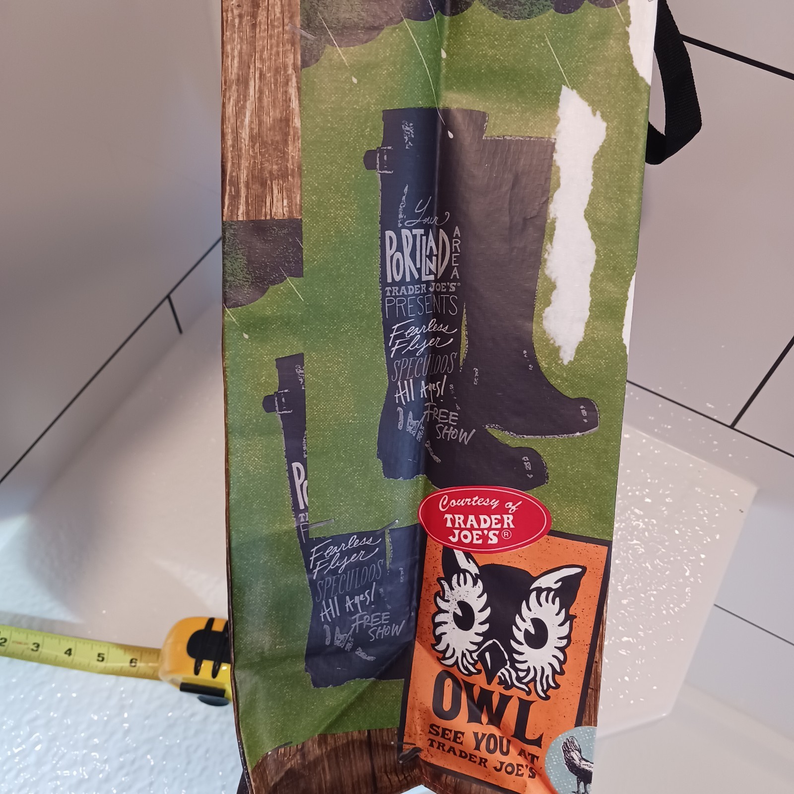 Trader Joe’s NWT Regional Portland Tote Bag, Washable Foldable Collectible Fun!