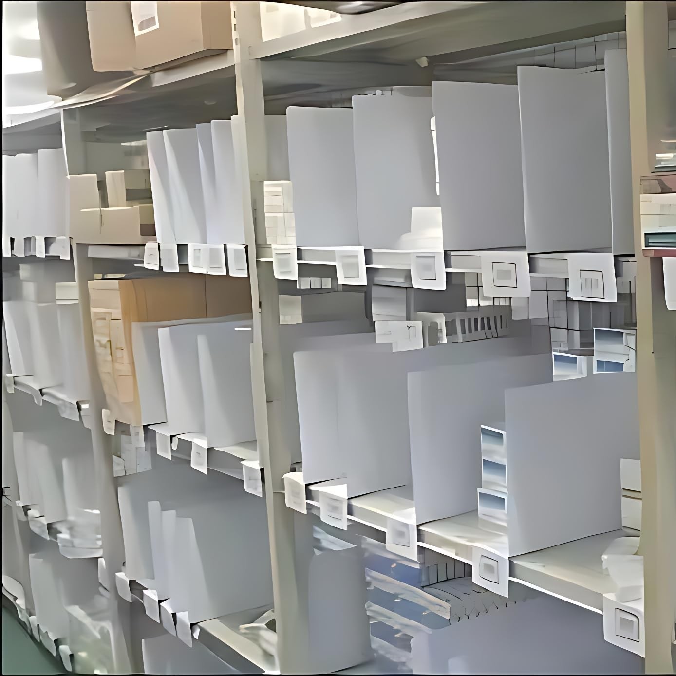 50 Pcs 39 * 25 CM Shelf dividers/Wire Shelf dividers/Shelf Divider/Medicine C…