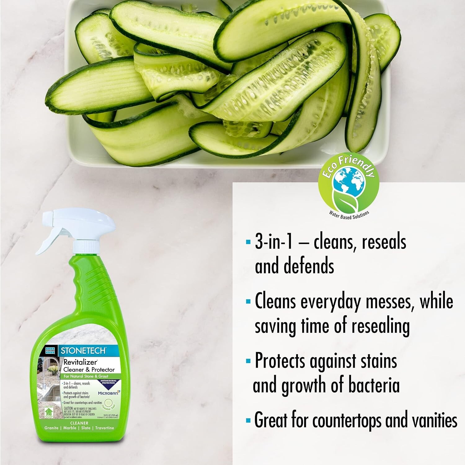 STONETECH® Revitalizer® Cleaner & Protector Cucumber 24oz