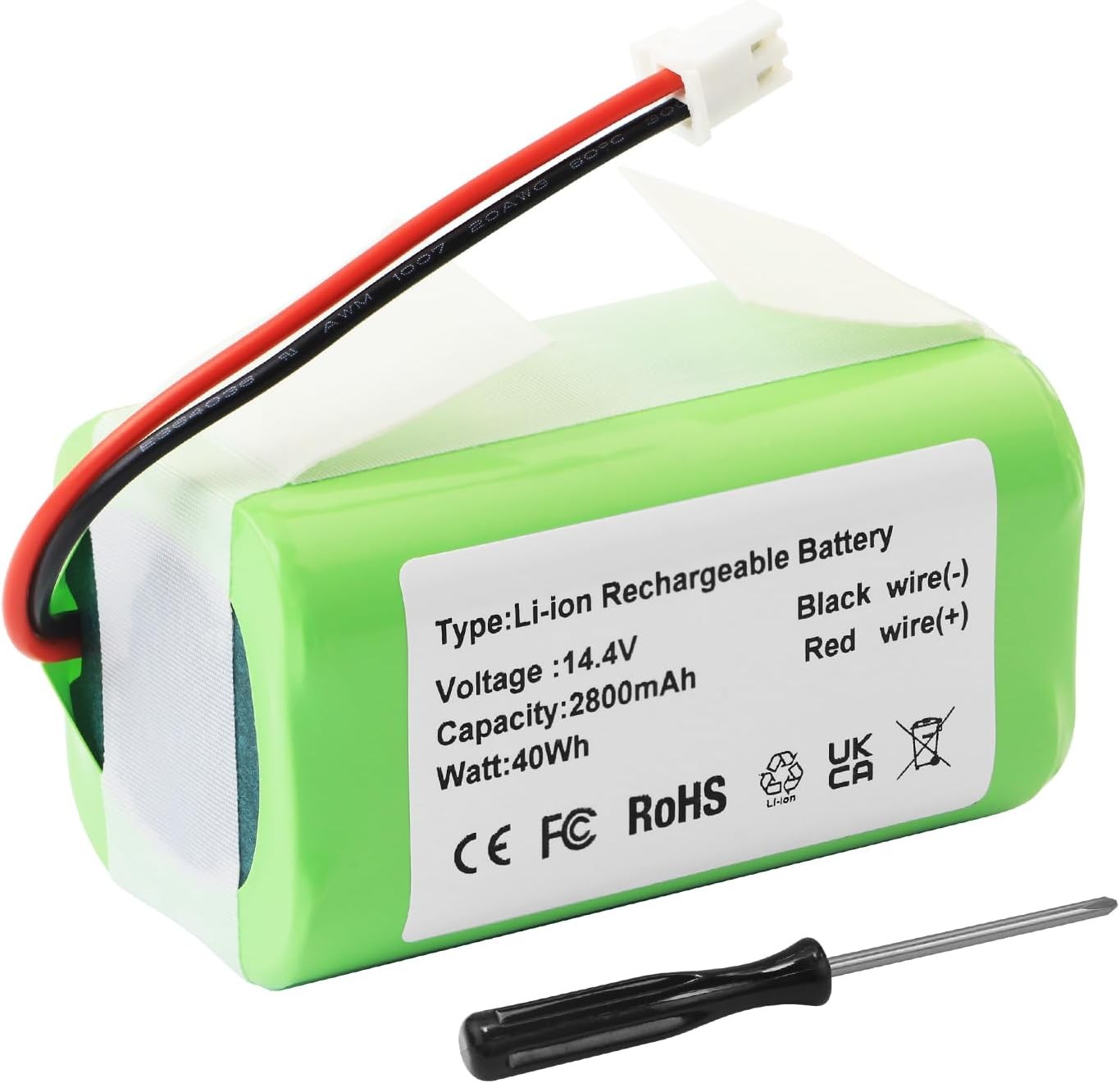 RVBAT850 Battery Replacement for Shark AI Ultra 2 in 1 Robot Vacuum RV2610WA