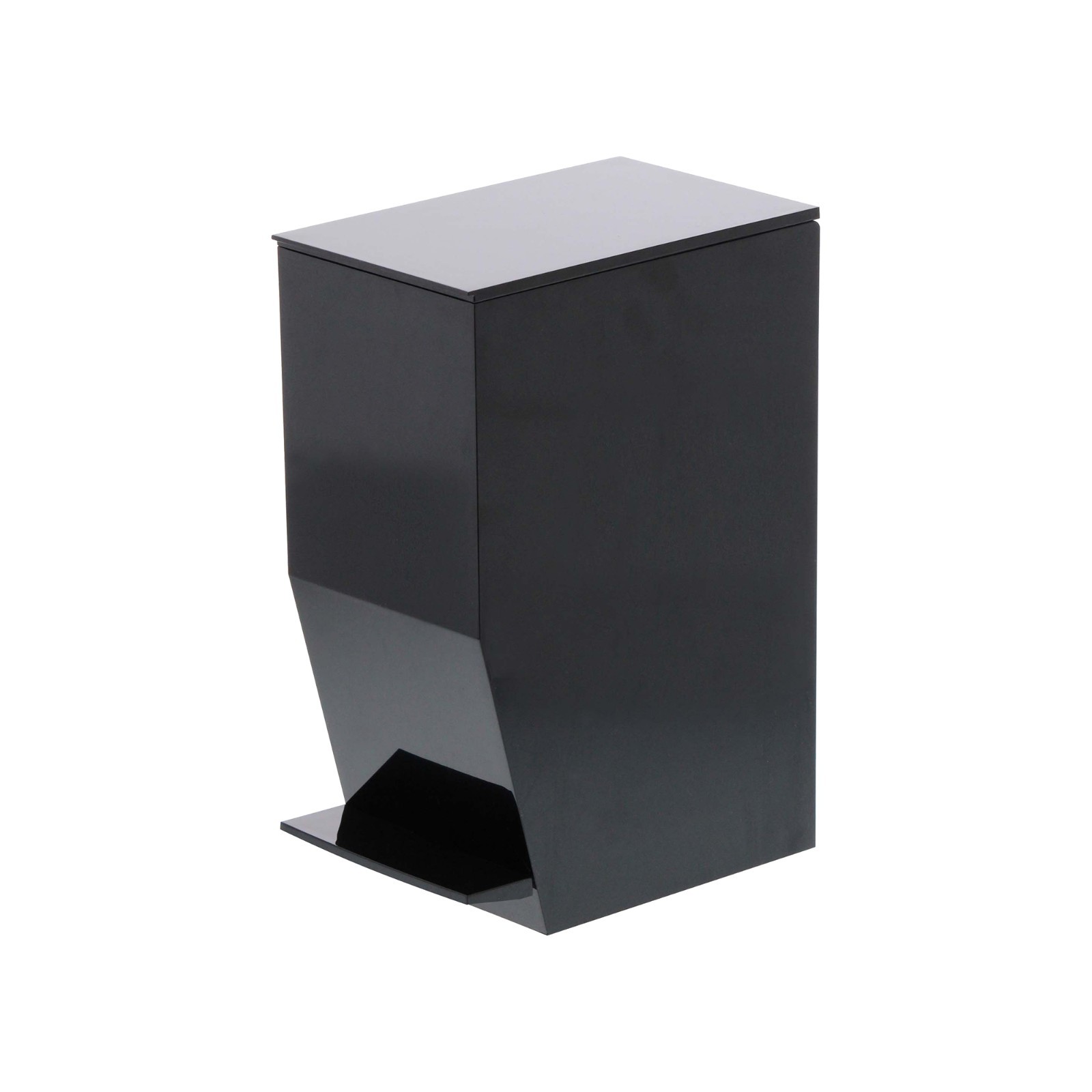 Yamazaki Home TOWER Step Trash Can – Small Space Waste Bin for Bathroom Kitchen