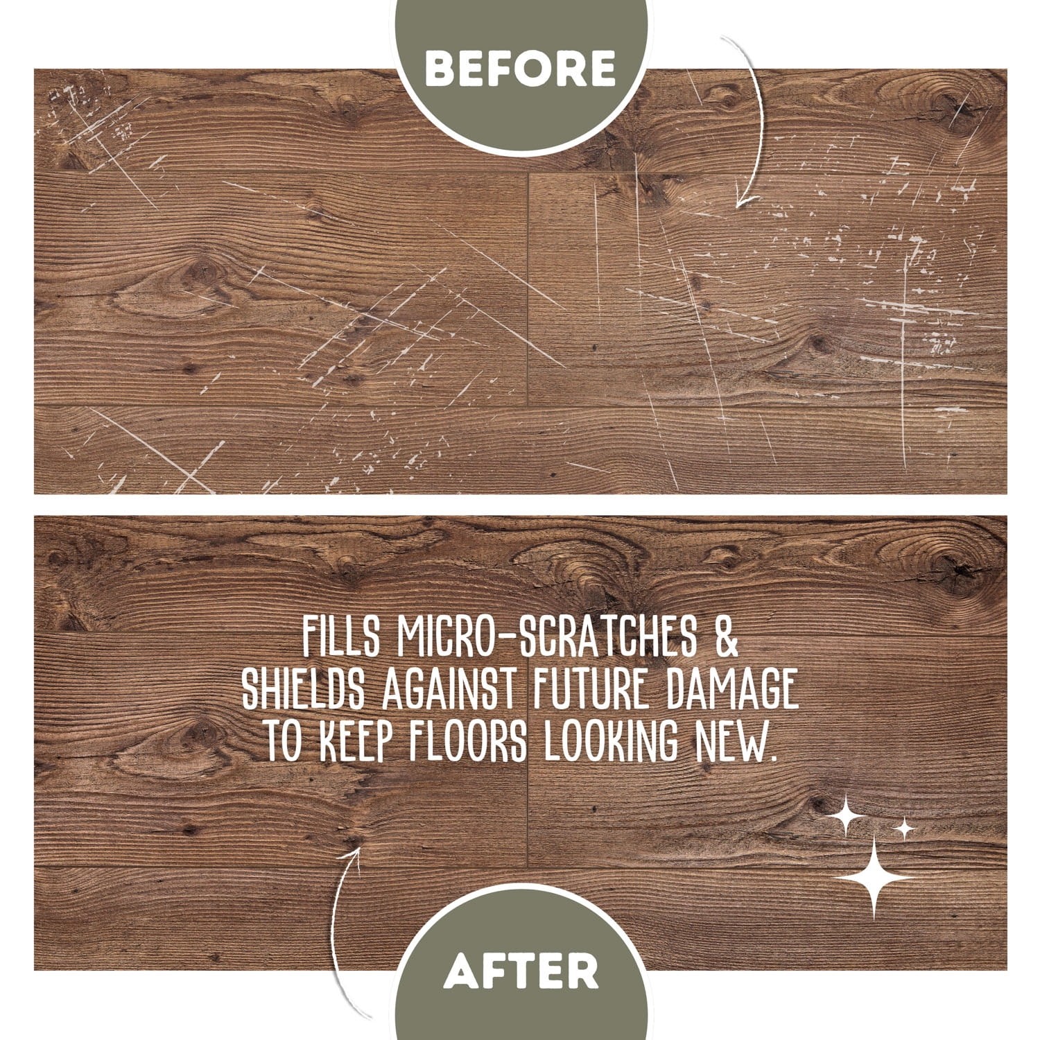 Multi-Surface Floor Finish, PFAS-Free Formula, All Purpose Household, 27 fl oz