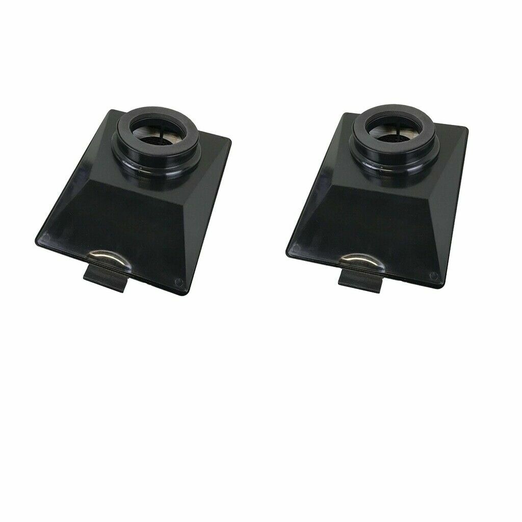 2 Oval Hole Hepa Filters for Rainbow Vacuum Cleaner E2 TYPE 12 Replaces R12179