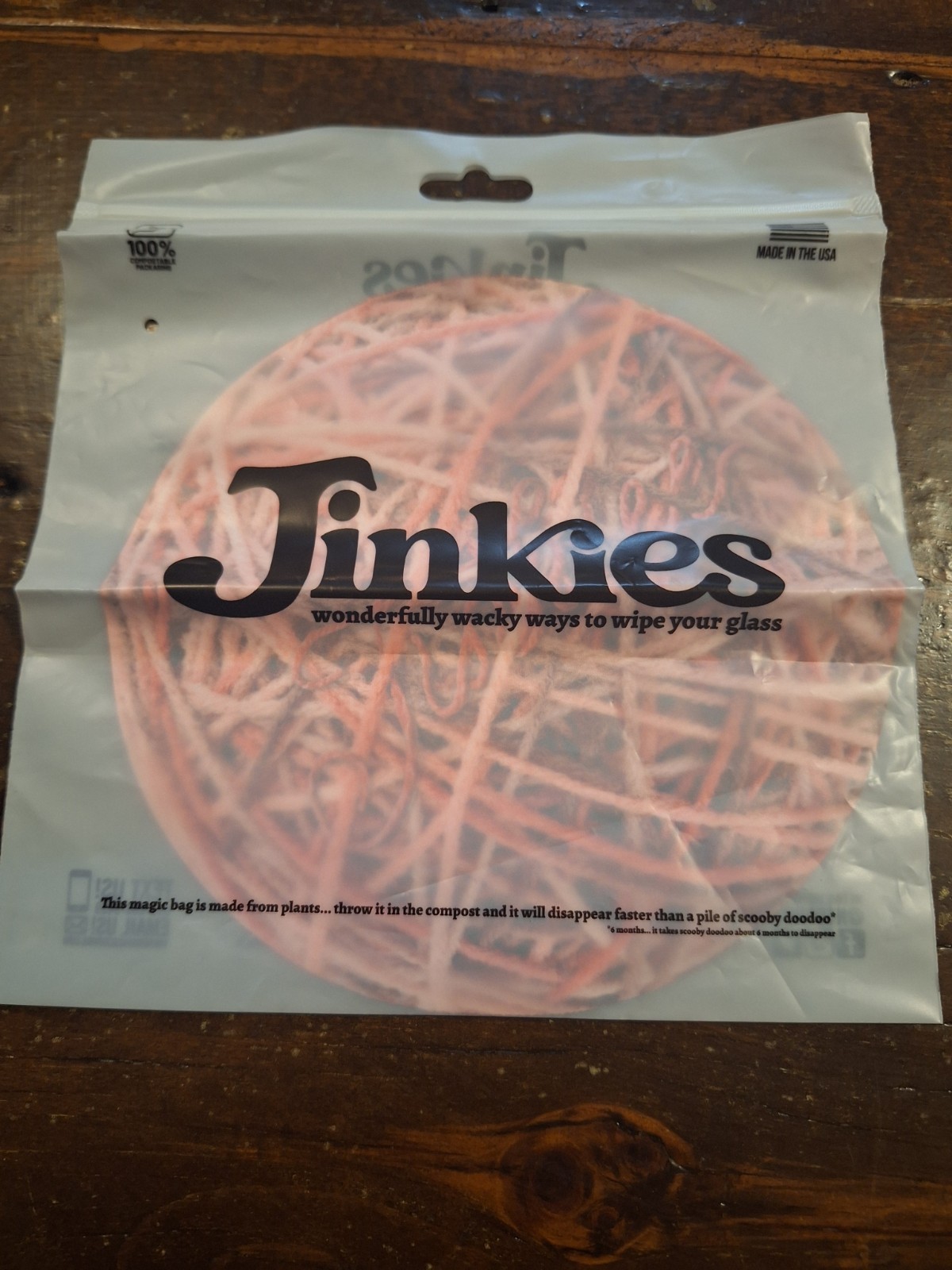 Jinkies Pink Microfiber Eyeglasses Cleaning Cloth Reusable, 105 Washes, 1 Pack