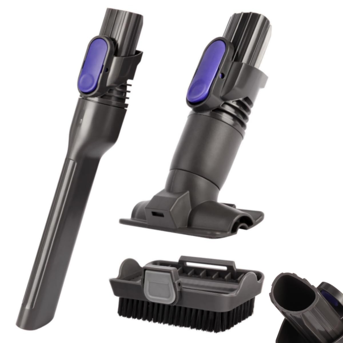 IX141 Vacuum Crevice Tool Brush Replacement Parts Compatible with Shark Pet C…