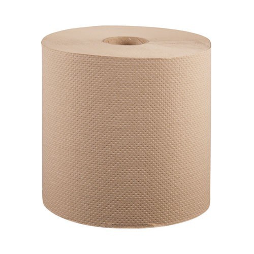 Windsoft Hardwound Roll Towels, 1-Ply, 8″ x 800 ft, Natural, 6 Rolls/Carton