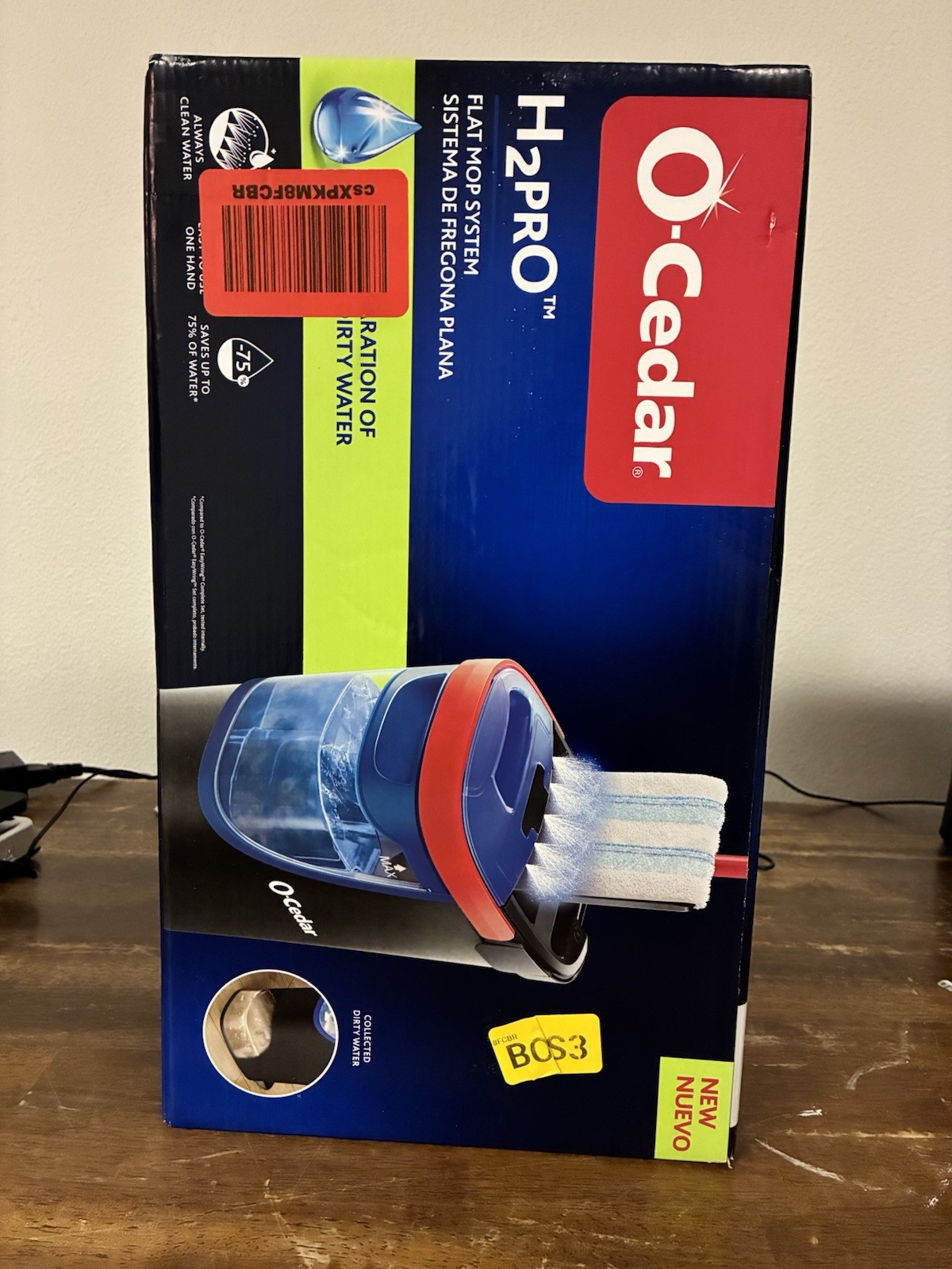 O-Cedar H2prO Microfiber Flat Mop System