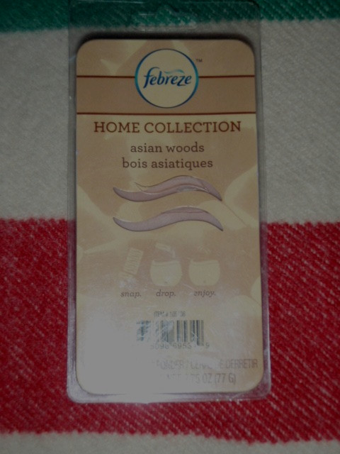 Febreze Wax Melt Asian Woods Vintage Home Scent Smells Divine RARE 2.75 oz