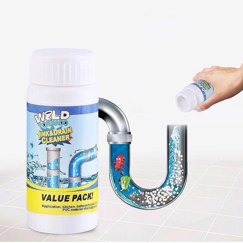 1/2/3pcs Wild Powerful Sink & Drain Cleaner Efficiency Clog Remover & Clean