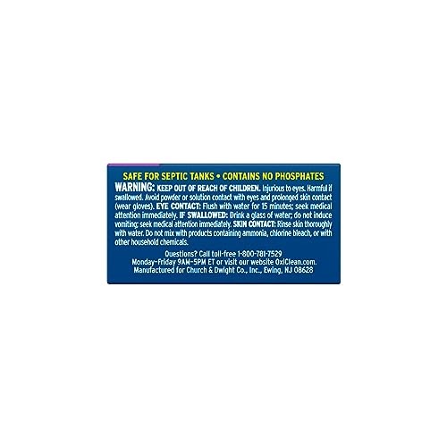 OxiClean Washing Machine Cleaner with Odor Blasters, 4 Count