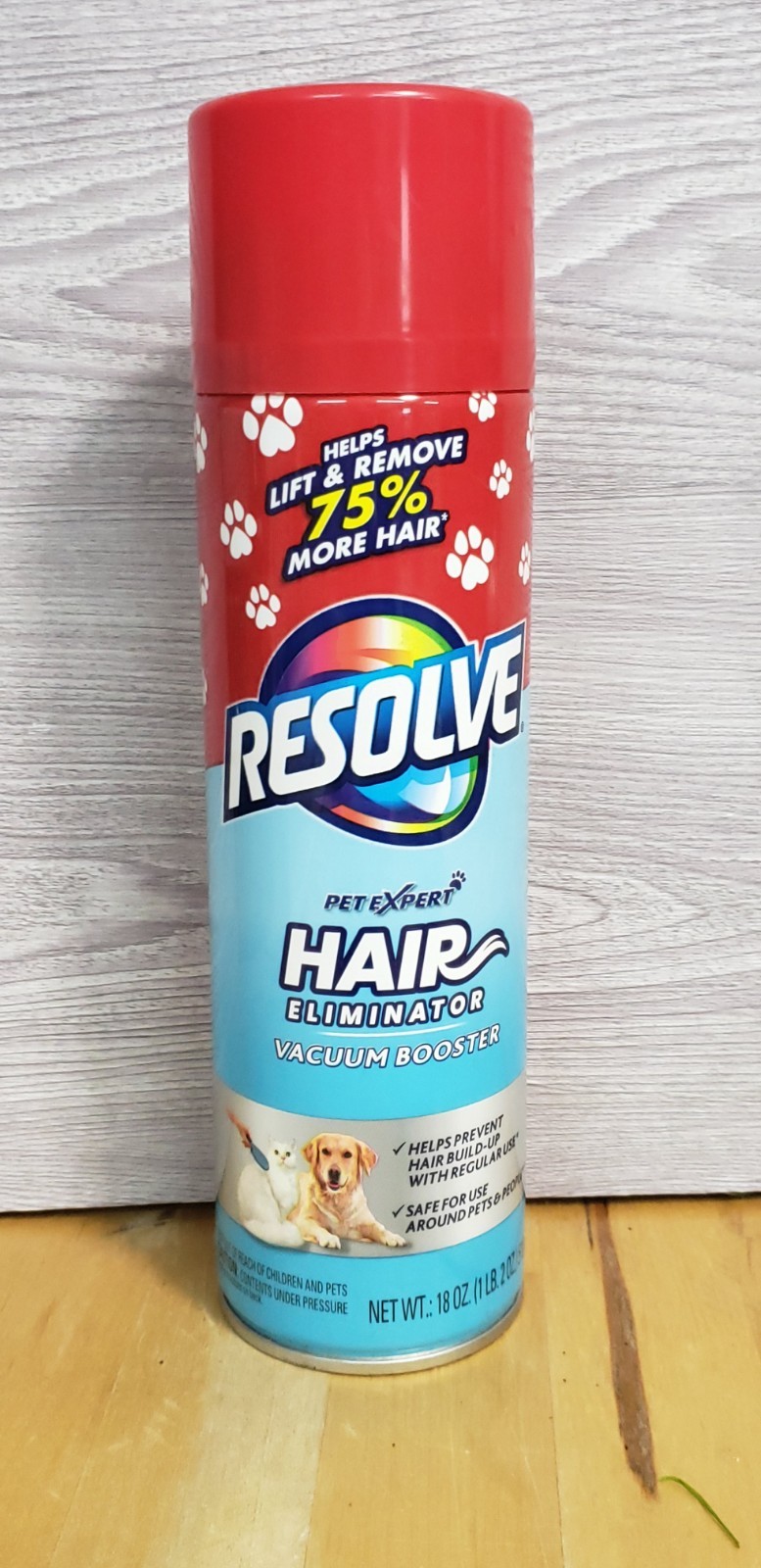 Resolve PET HAIR ELIMINATOR – Carpet Cleaner & Vacuum booster – 510g/18 oz