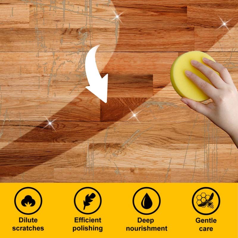 Beeswax Wood Furniture Polish Conditioner All-in-One 2026 Cleaner Restorer 100ml