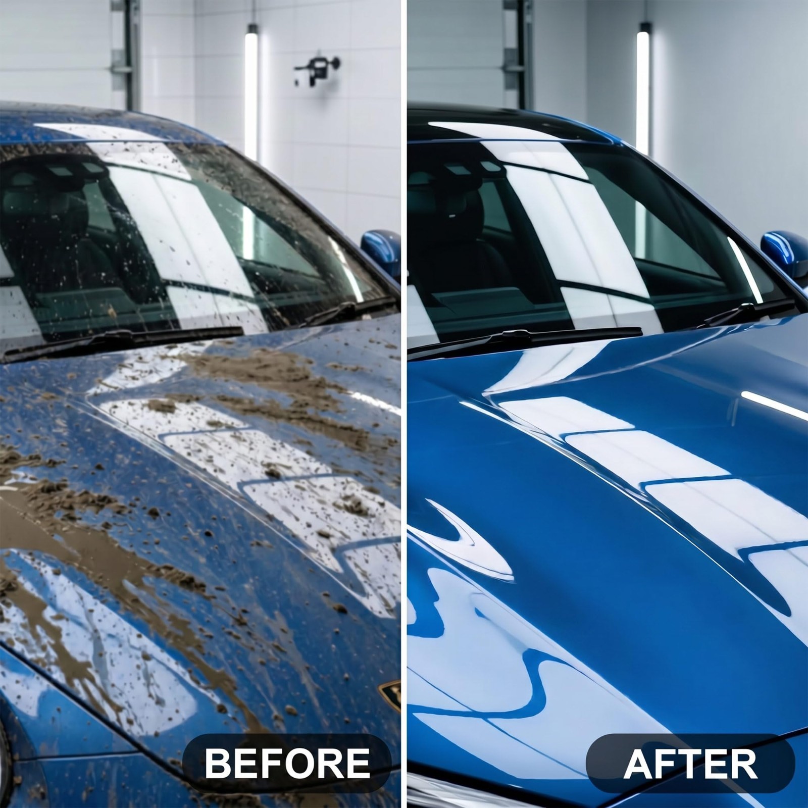 3 Pcs Clay Towel for Auto Detailing | 12″ x 12″ Paint & Glass Decontamination, E