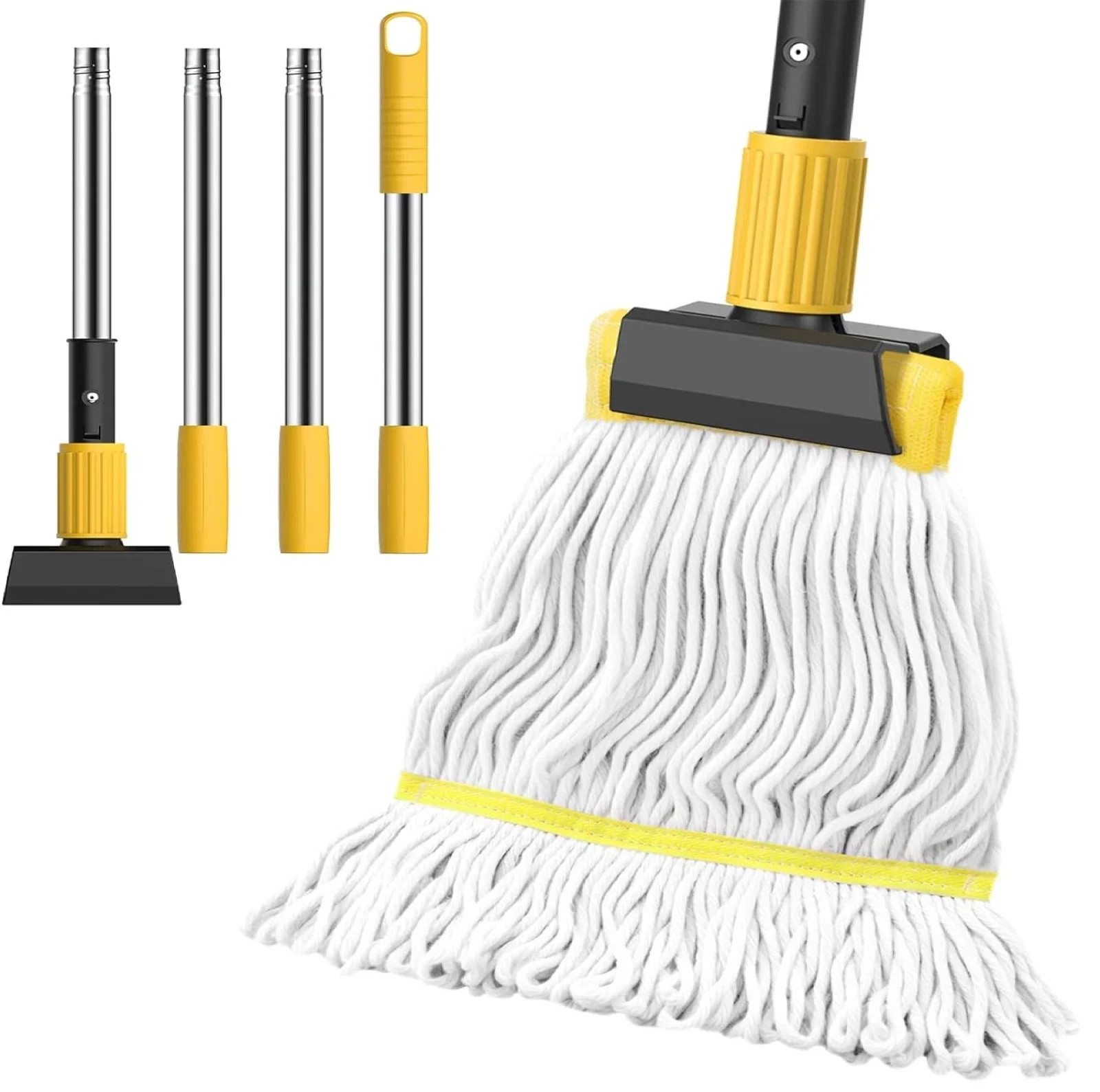 Professional Commercial Mop Industrial Heavy Duty Mop with Long Handle ,Wet