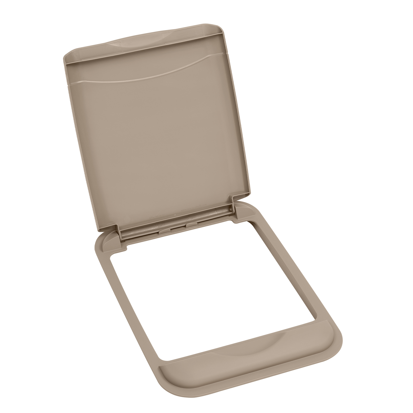 Rev-A-Shelf 50 Qt Trash Can Replacement Lid, Champagne (Lid Only) RV-50-LID-12-1