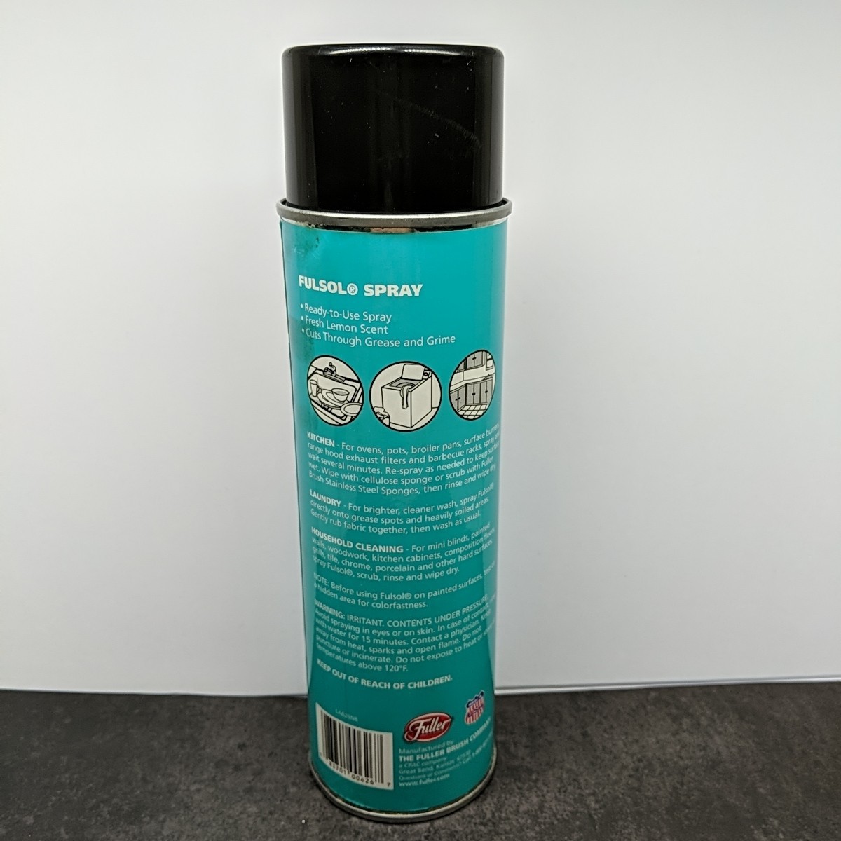 Fuller Brush Fulsol Spray 85% Full Dissolve Grease Grime Oil Dirt 18 oz
