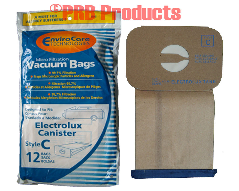 Electrolux Style C Tank Vacuum Cleaner Bag Model Ultralux Marquise Diplomat LE