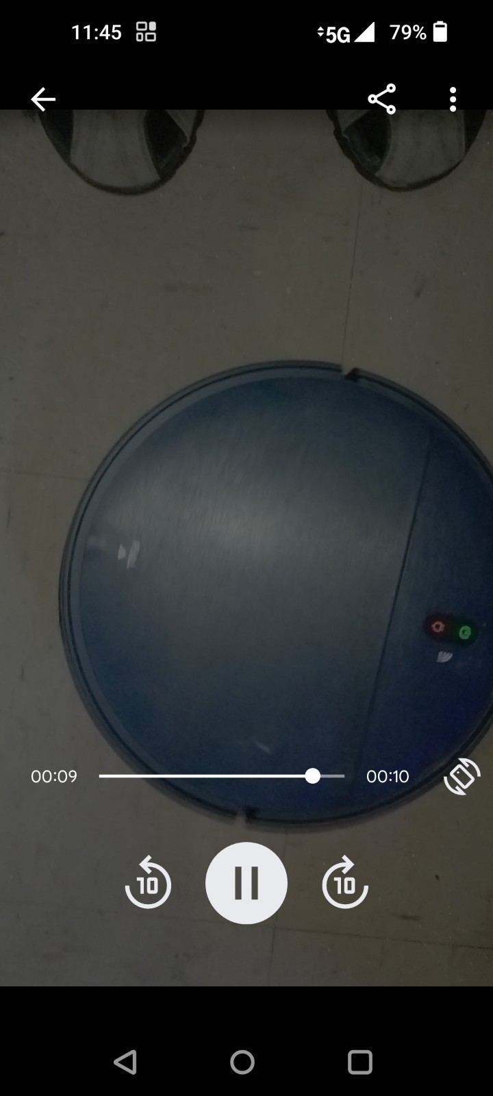 BR151 Robot Vacuum Cleaner Model: BR151 WiFi/App used read read please