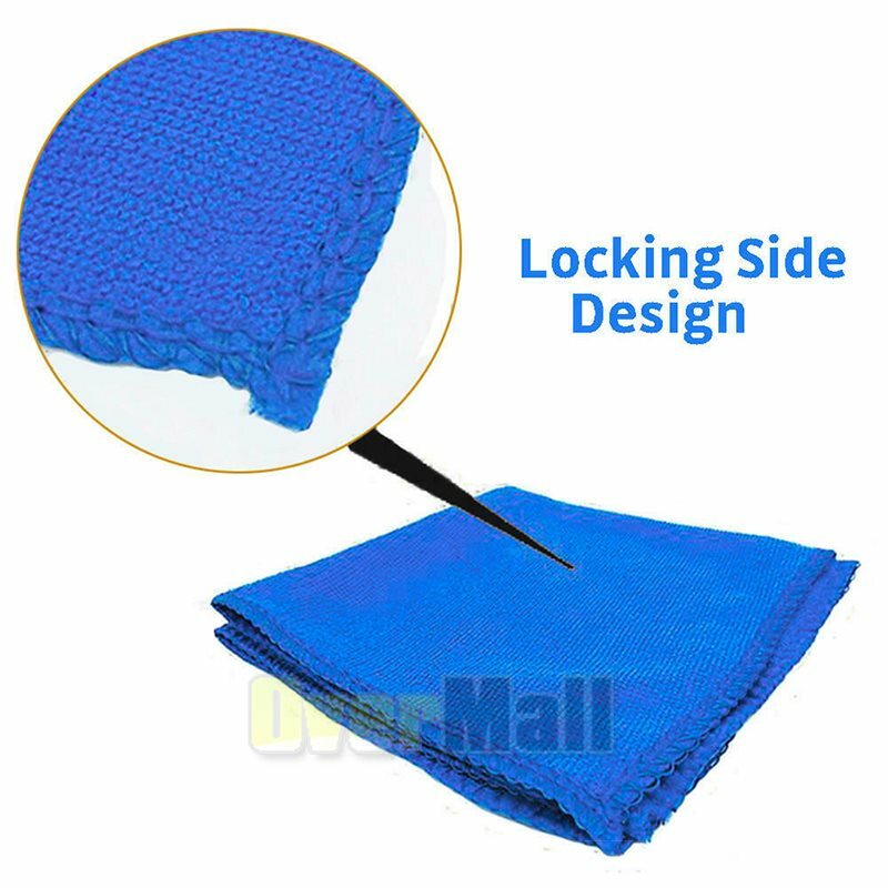 50 pcs Micro Fiber Soft Cloth Towels Set for Auto Car Detailing Cleaning Washing