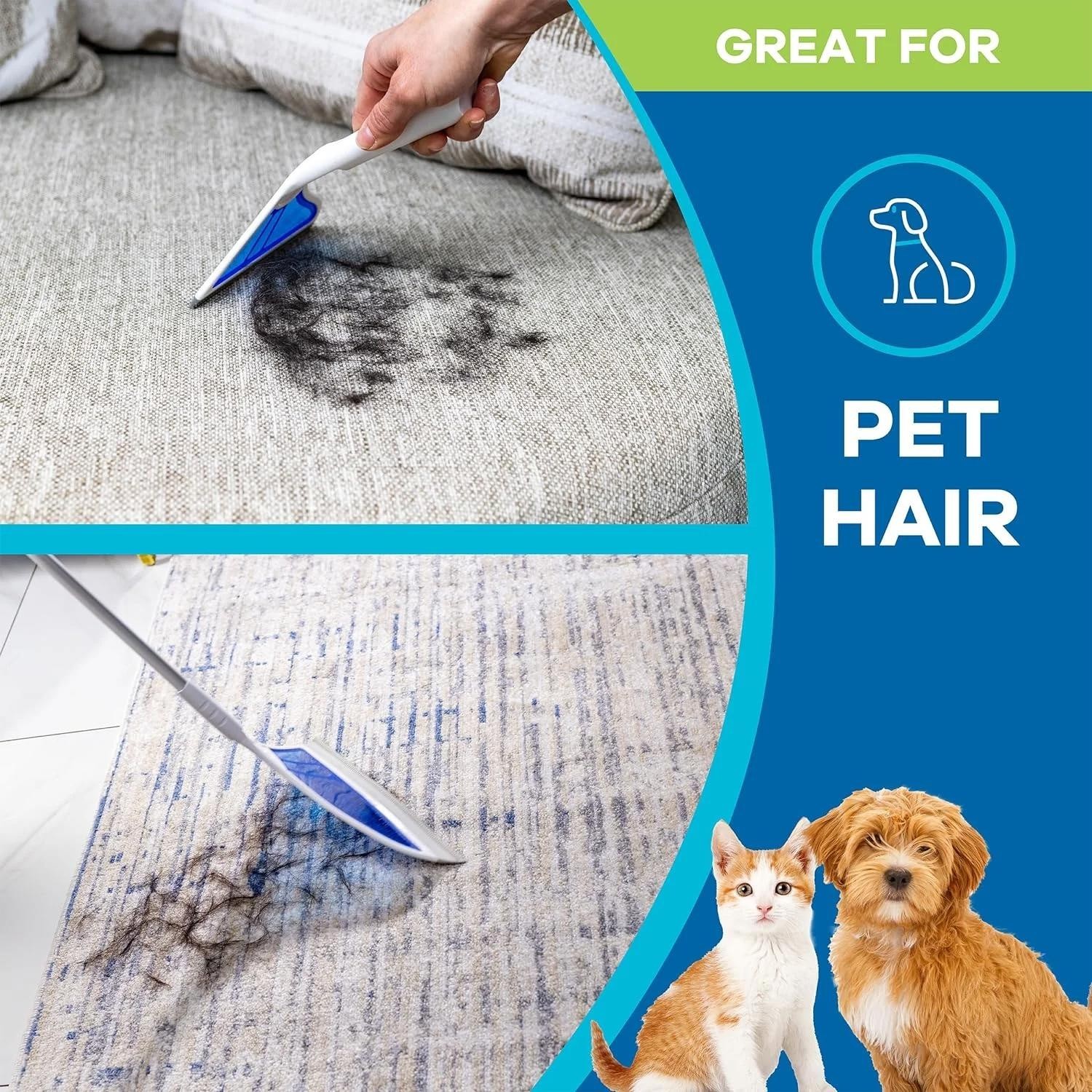 Helio Air Broom, All Surface Lightweight Silicone Broom, Squeegee, New …..