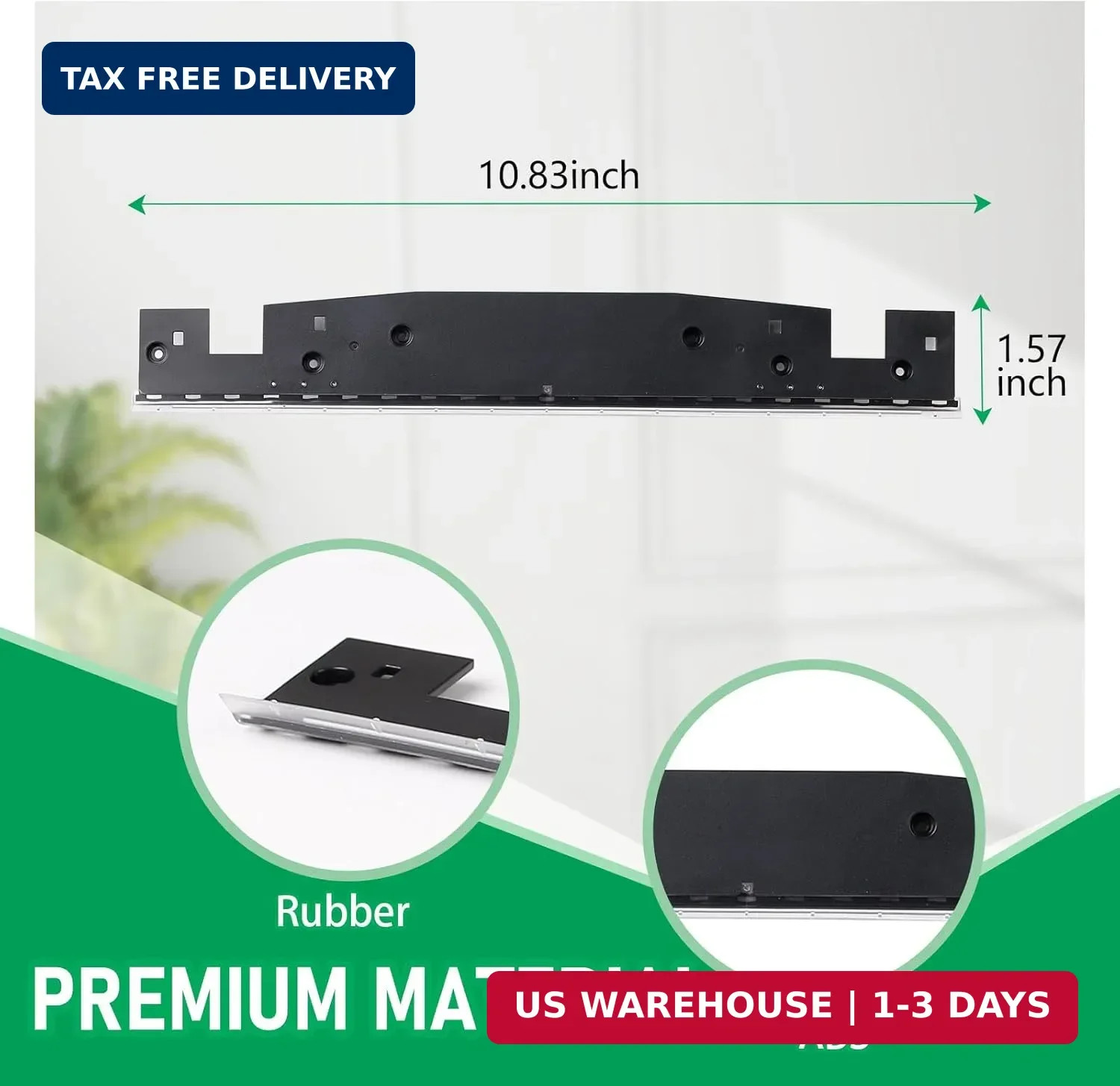 H12 Pro Vacuum Replacement Wiper Strip Compatible with Dreame H12 Pro Cordless V