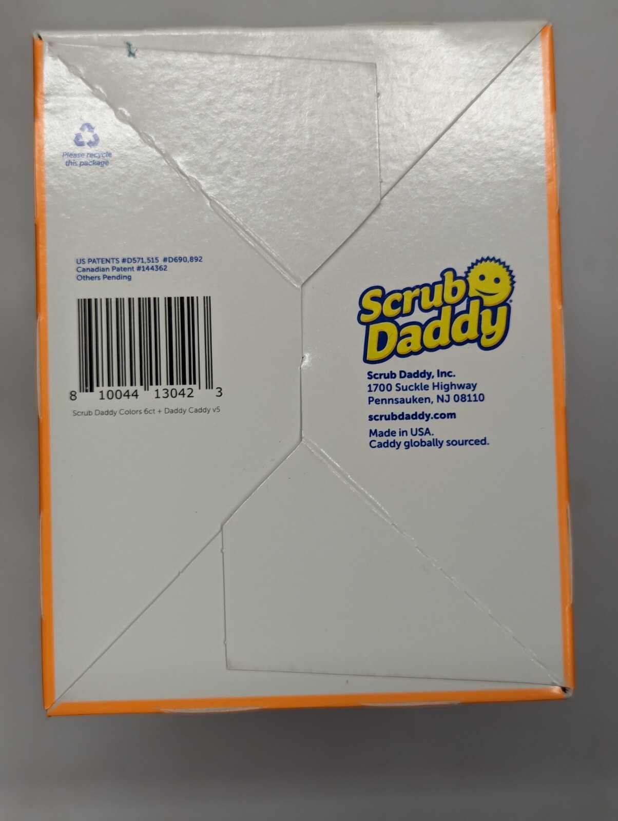 Scrub Daddy Assorted Colors – 7 Piece (6 Sponges, 1 Daddy Caddy)