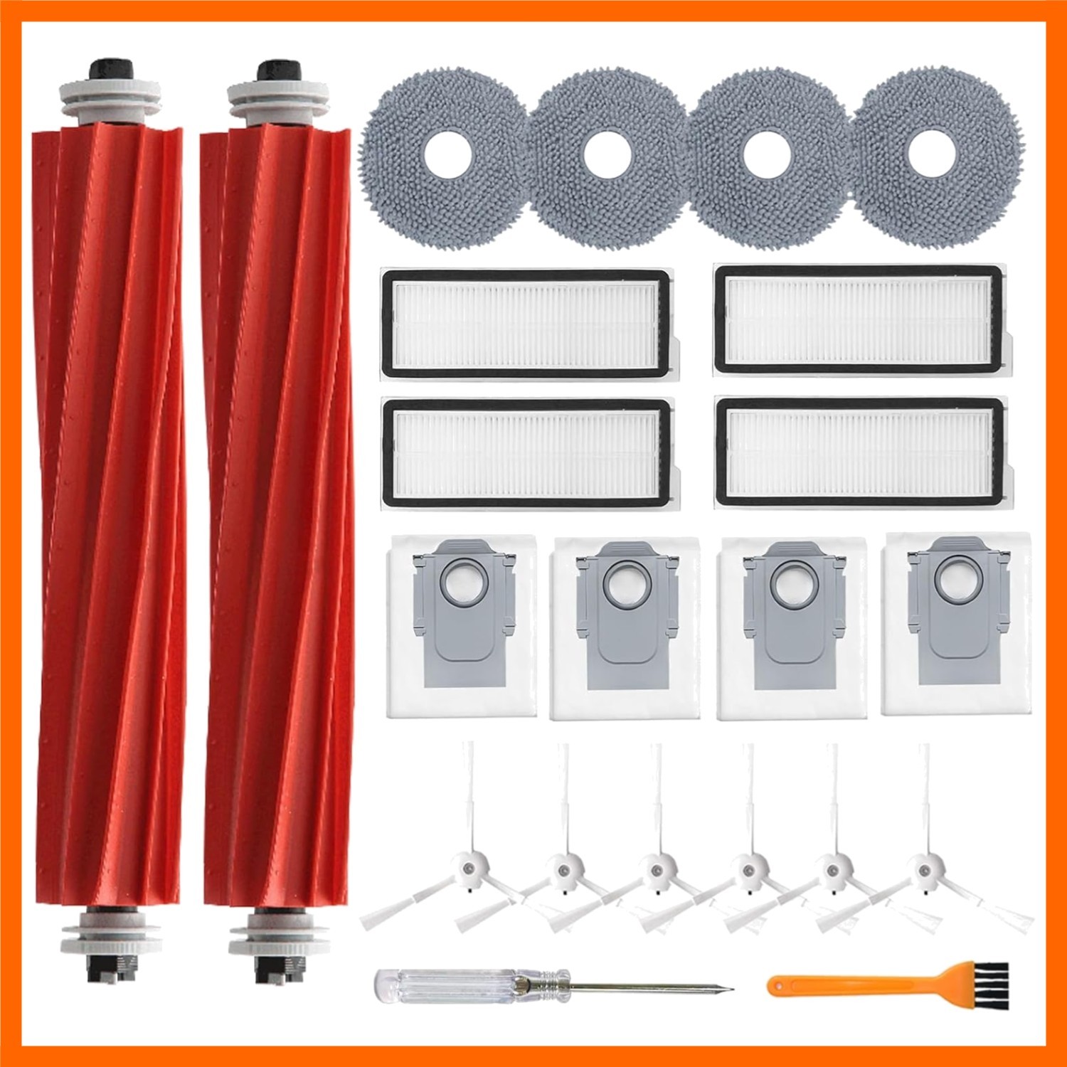Accessories Kit for Roborock Qrevo S/Qrevo Plus/Qrevo Pro/Qrevo MaxV 【Not for…