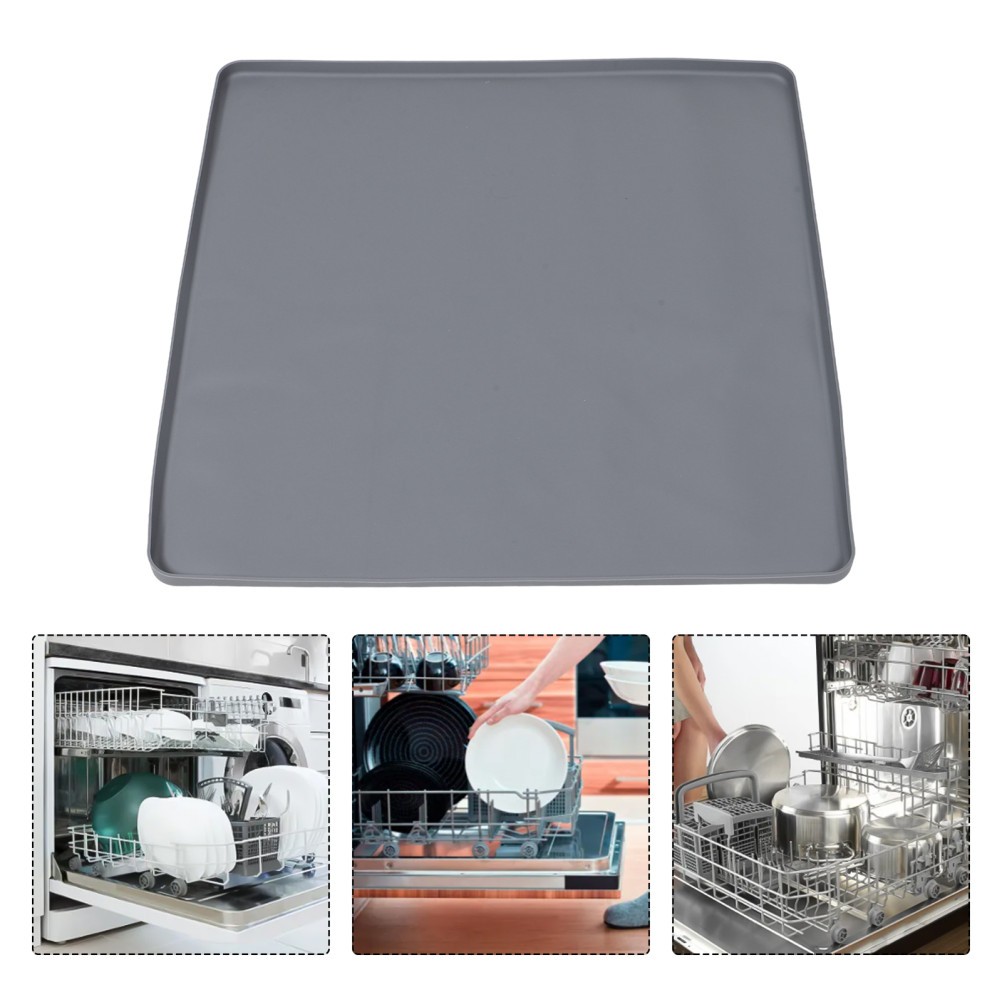 Dishwasher Waterproof Tray Floor Bathroom Silicone Shatterproof Protector