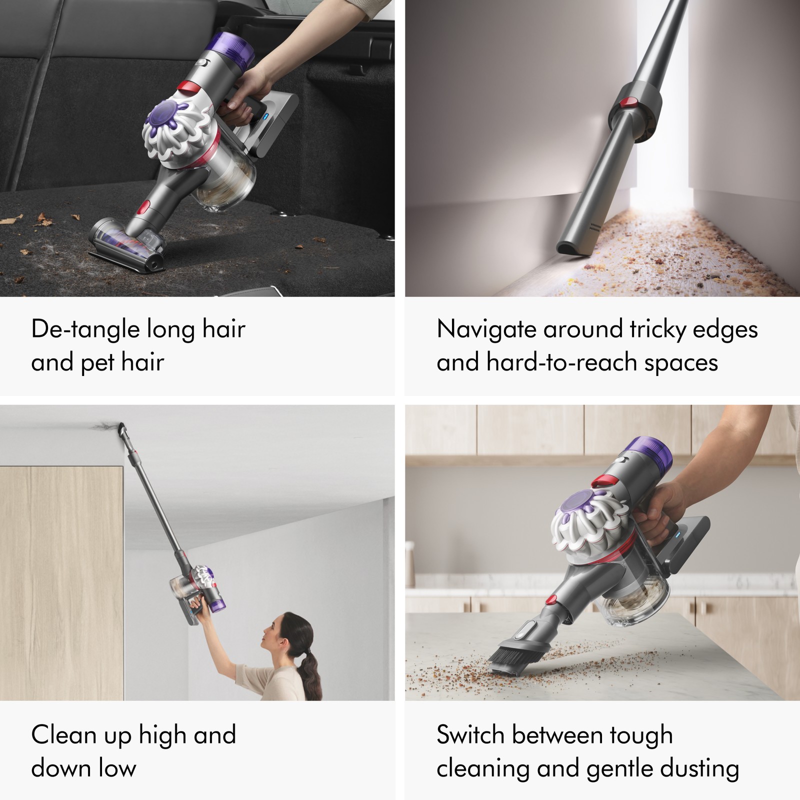 Dyson V8 Cordless Vacuum | Silver | Refurbished