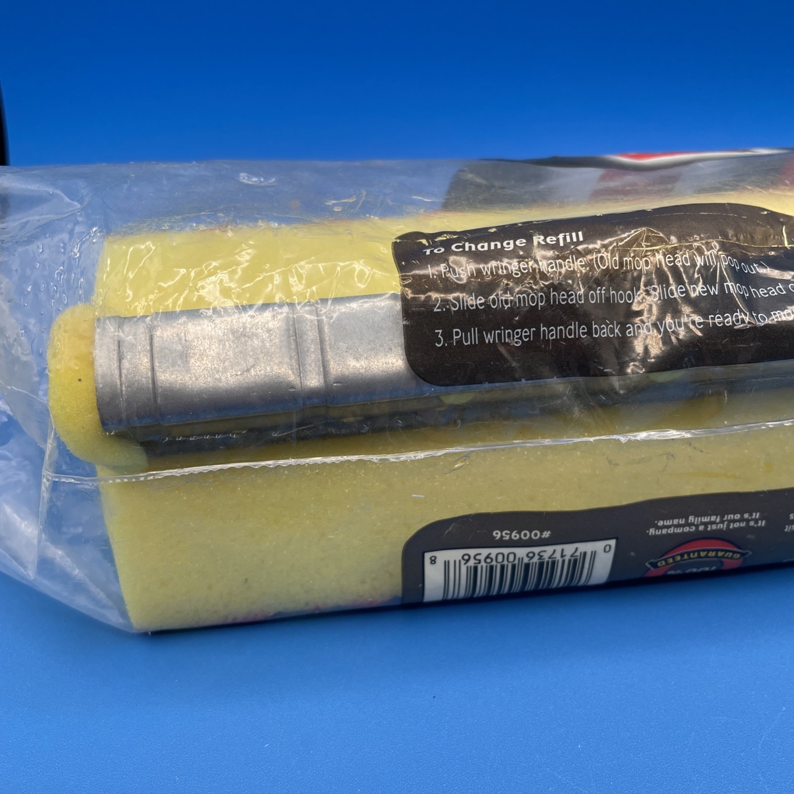 New Libman Mop Refill 956 High Power Roller Tear Resistant Sponge Made In USA