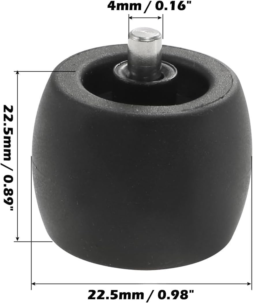 2x Replacement Front Roller Wheel for Shark RV2400WD RV2410WD UR2450WS AV2501AE