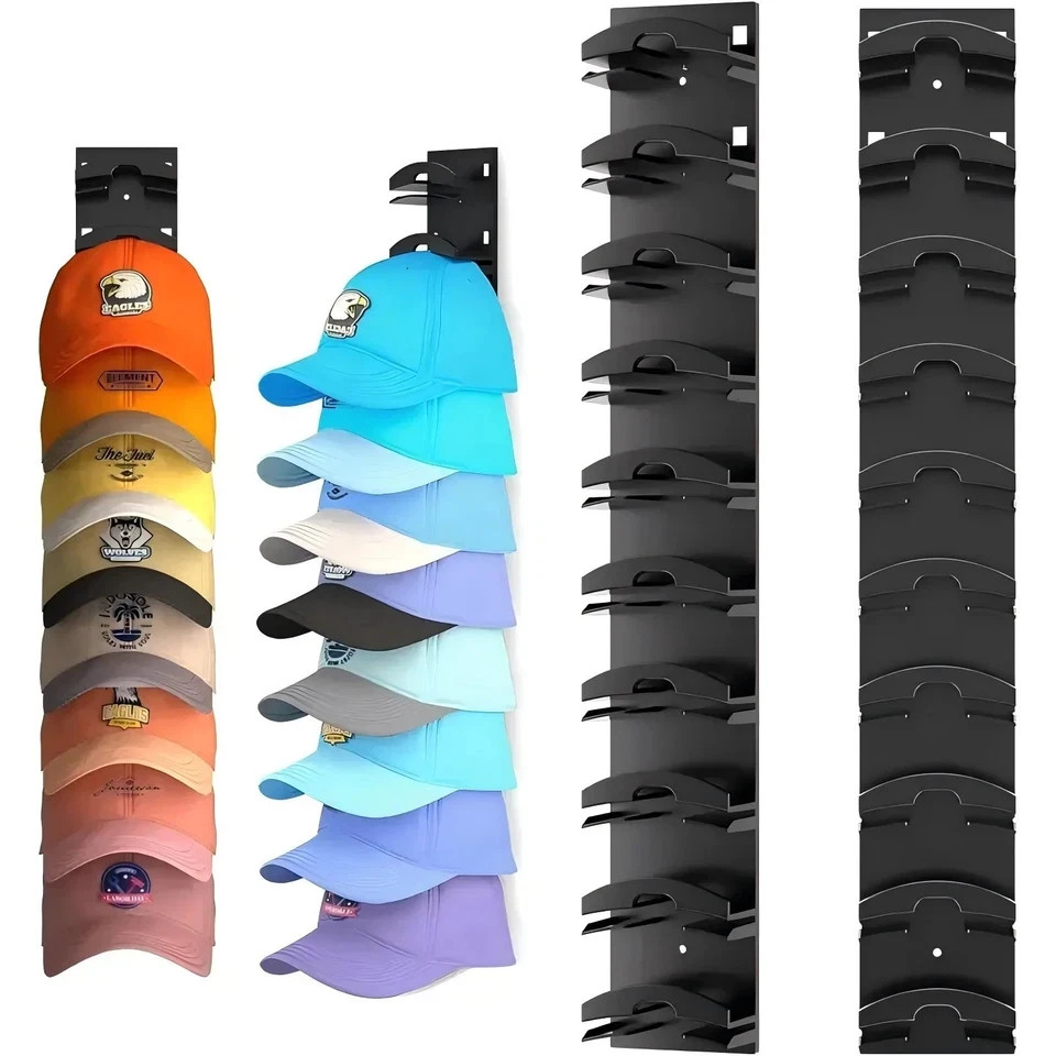 Black Hat Washer Baseball Cap Cleaner Machine Washing Cage Holder/Frame 1 PACK