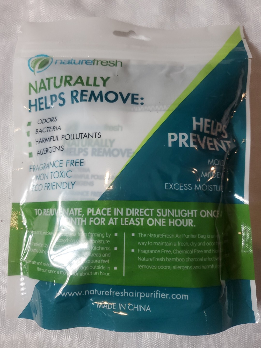 Air Purifier Bags Bamboo Activated Charcoal Purifying Bag Odor Eliminators