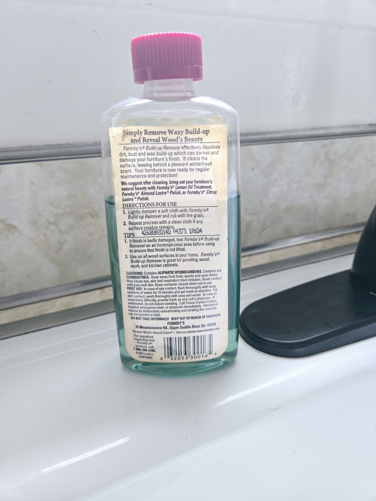 Deep Cleansing Build Up Remover Dissolves Wax 8 oz 80% Full 2002