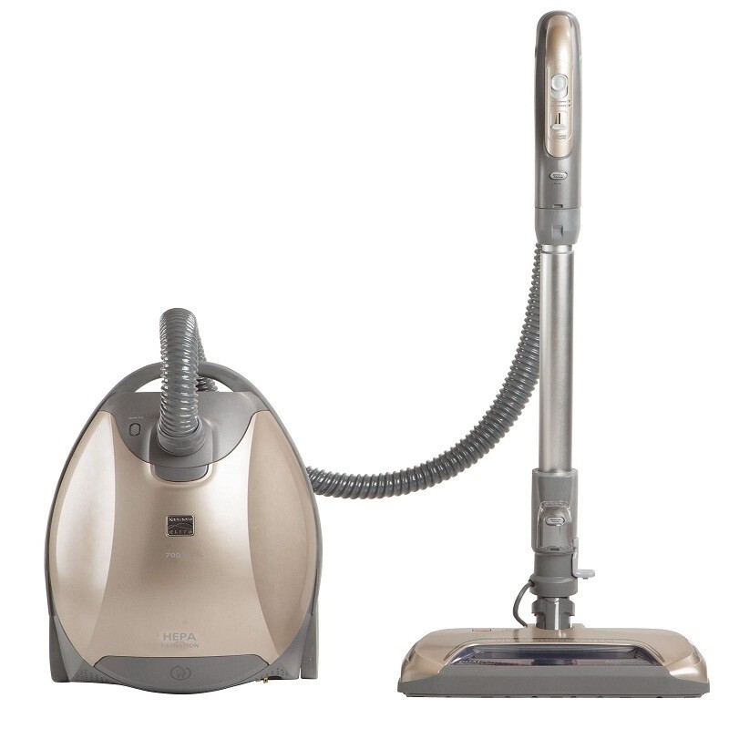 Kenmore Elite Bagged Canister Vacuum Cleaner HEPA Home Vac 2-Motor 4L Capacity