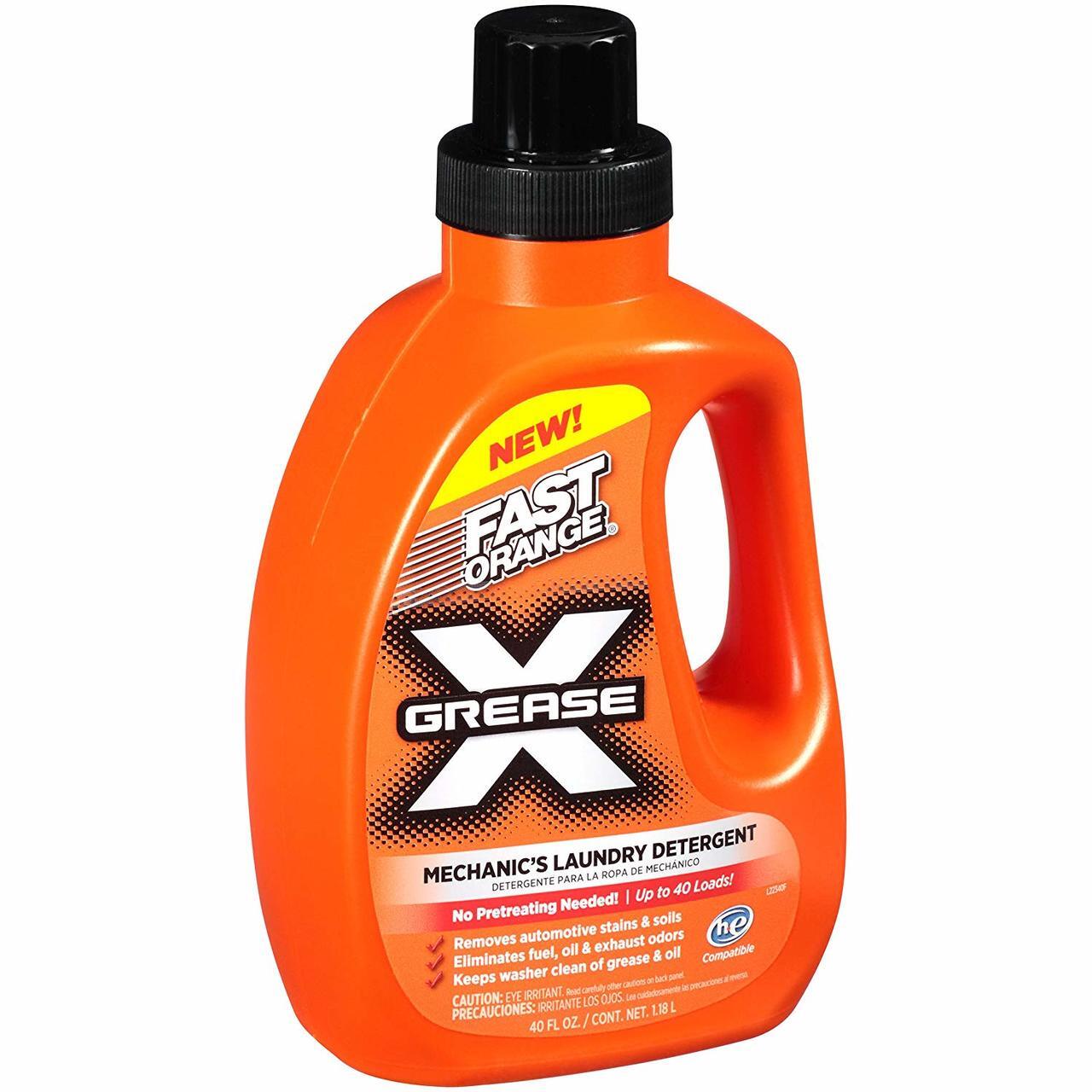 Permatex 22340 Fast Orange Grease X Mechanic’s Laundry Detergent (40 fl oz.)