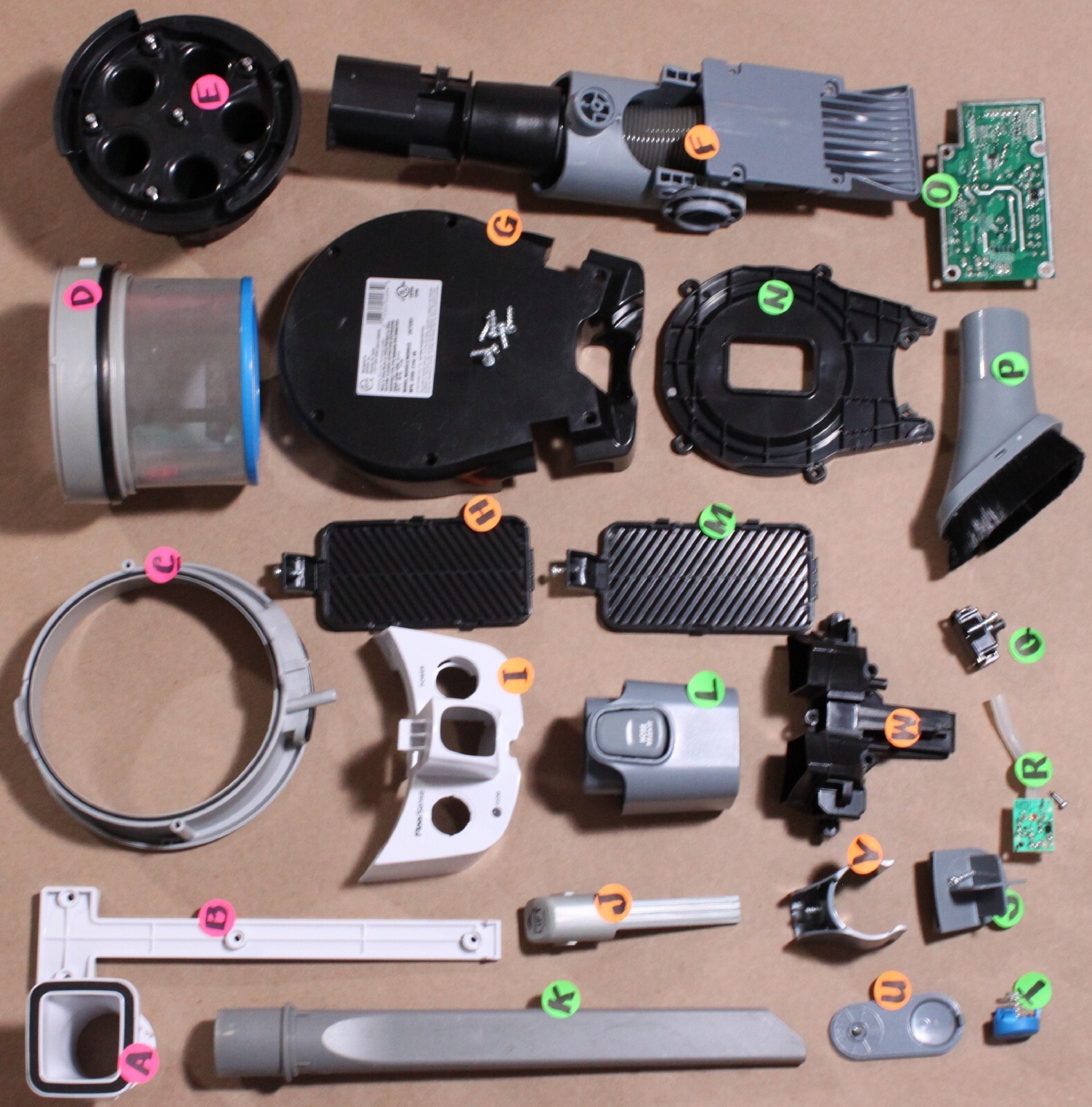Hoover REACT UH73301 VACUUM CLEANER “REPLACEMENT PARTS”- MULTIPLE LISTING