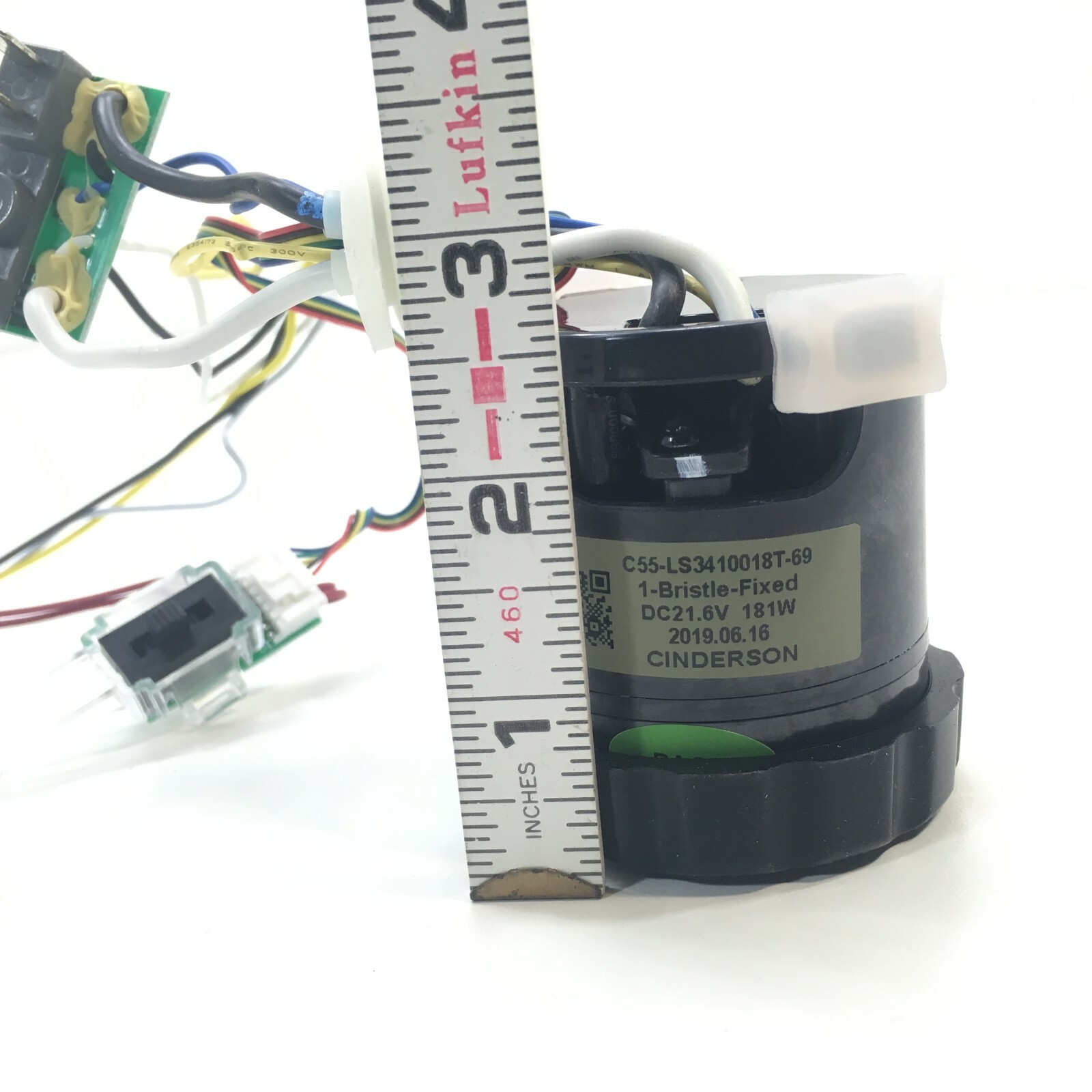 Shark IX141 IX140 IX142 IX141H IX144AMZ 21.6 VOLT 181-WATT MOTOR w/ POWER SWITCH