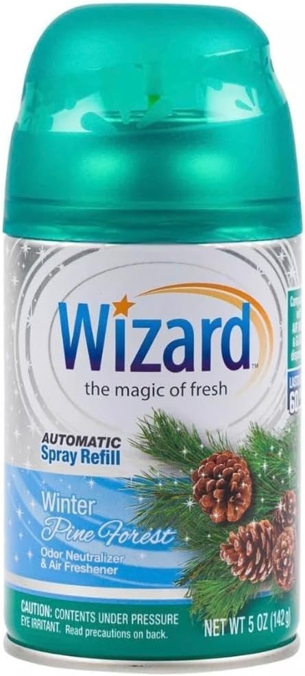 12 WIZARD AUTOMATIC SPRAY REFILLS – 5 oz – VARIETY PACK (12 Different Scents)