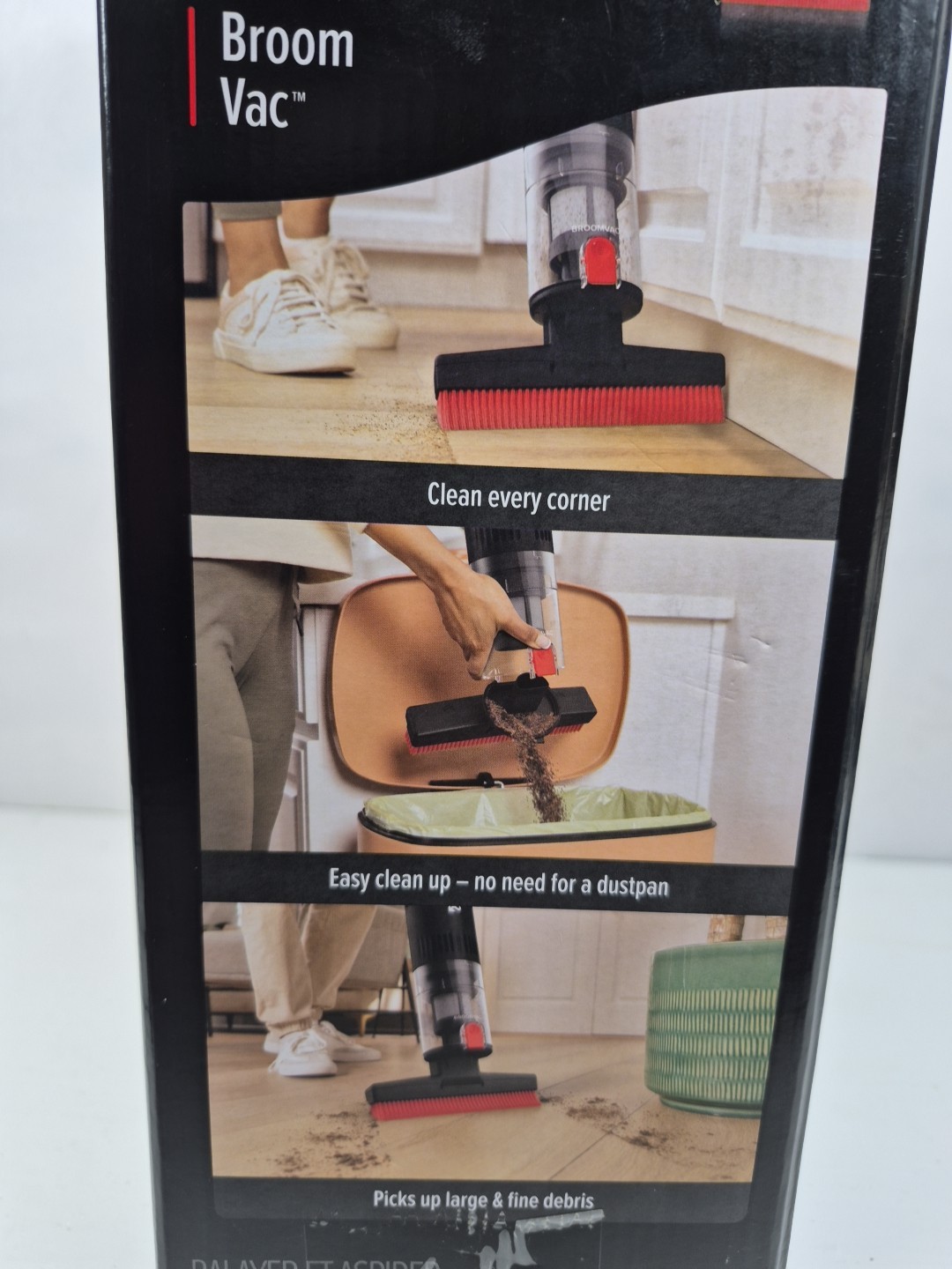 Dirt Devil Sweep & Vacuum Broom Vac – BD45000V – NEW