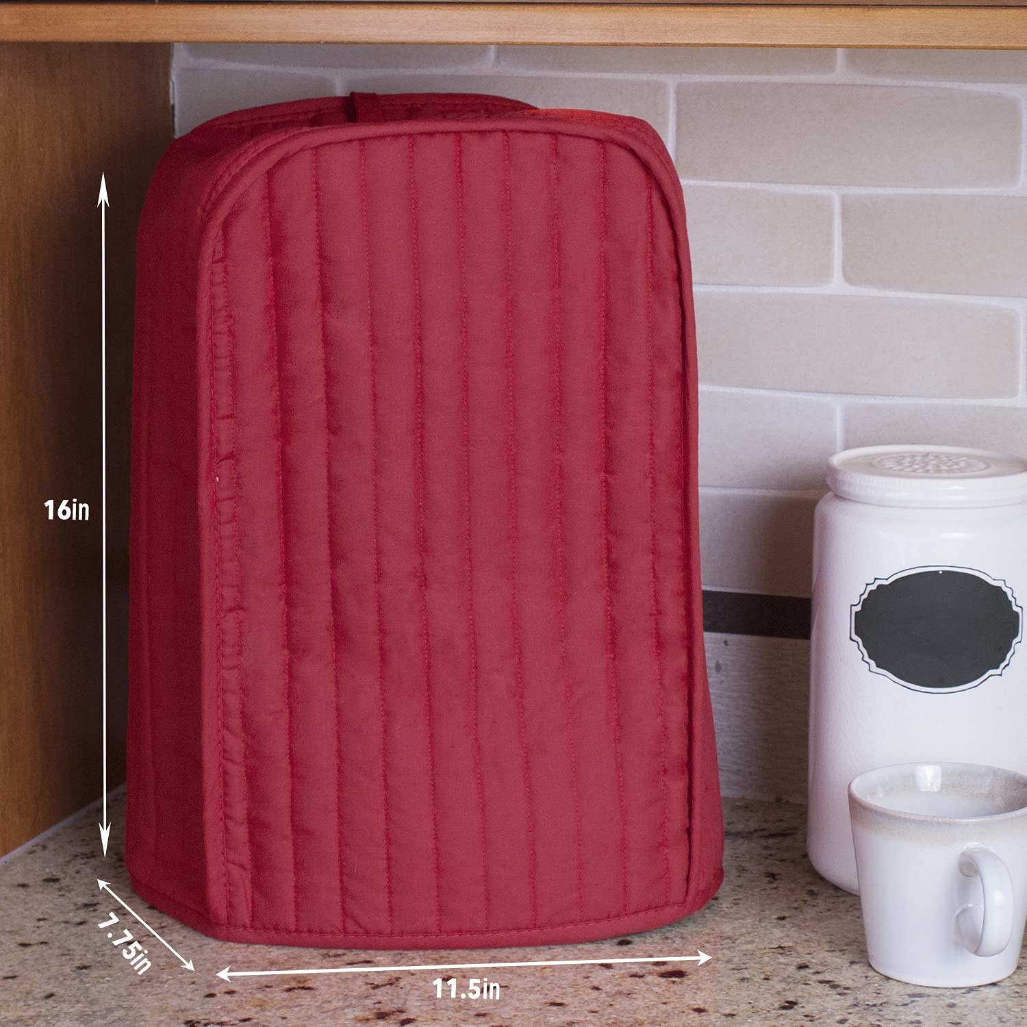 Ritz Premium Universal Coffee Maker Cover, 16″ x 11.5″ x 7.75″, Durable
