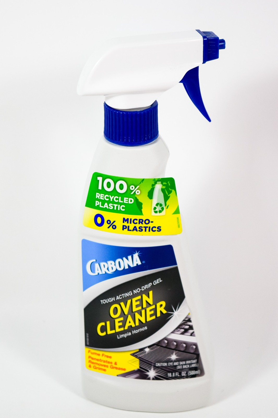 CARBONA Oven Grill Cleaner Tough Grease Grime Remover Fume Free 16.8 oz Spray